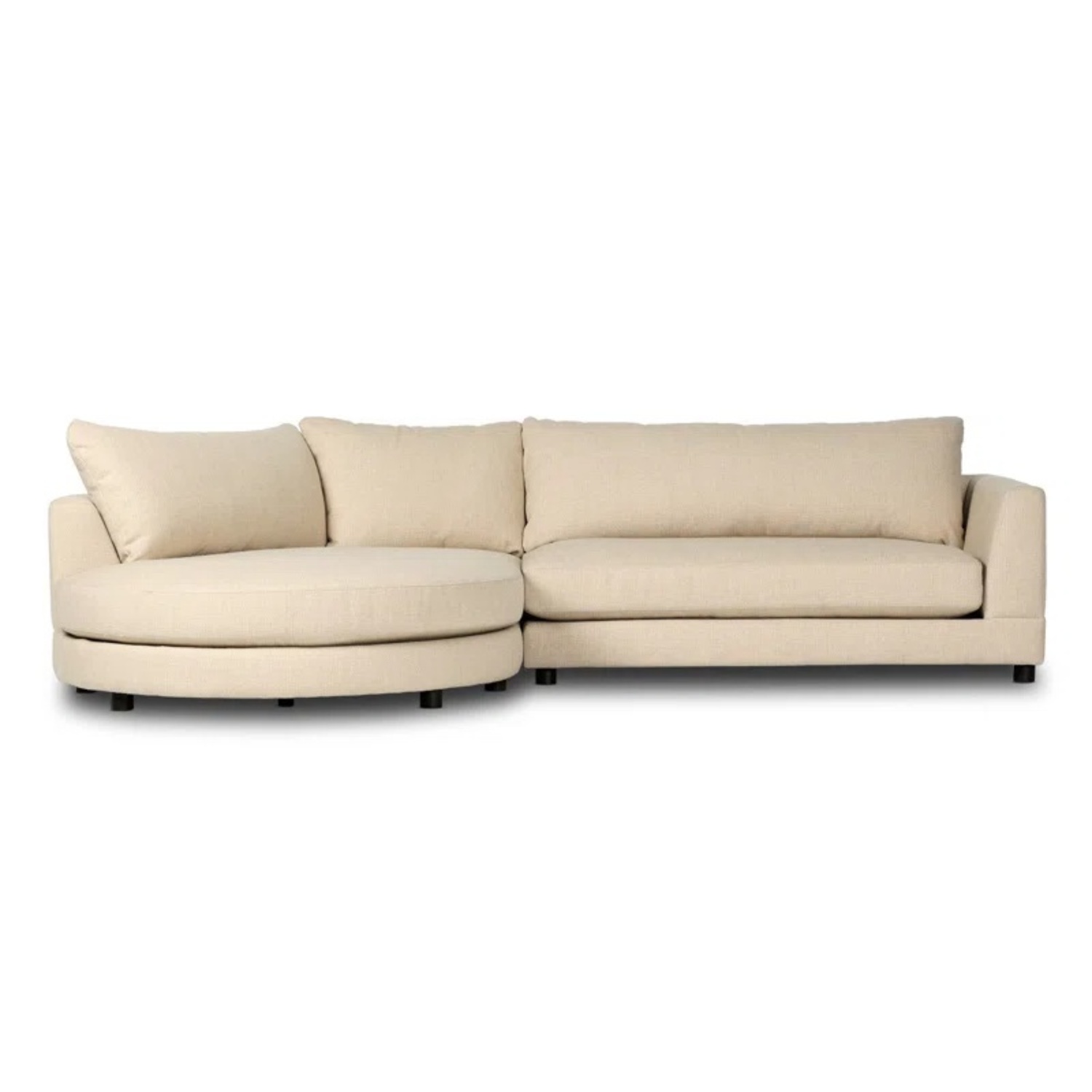 Cuddler Chaise Sectional - image-7
