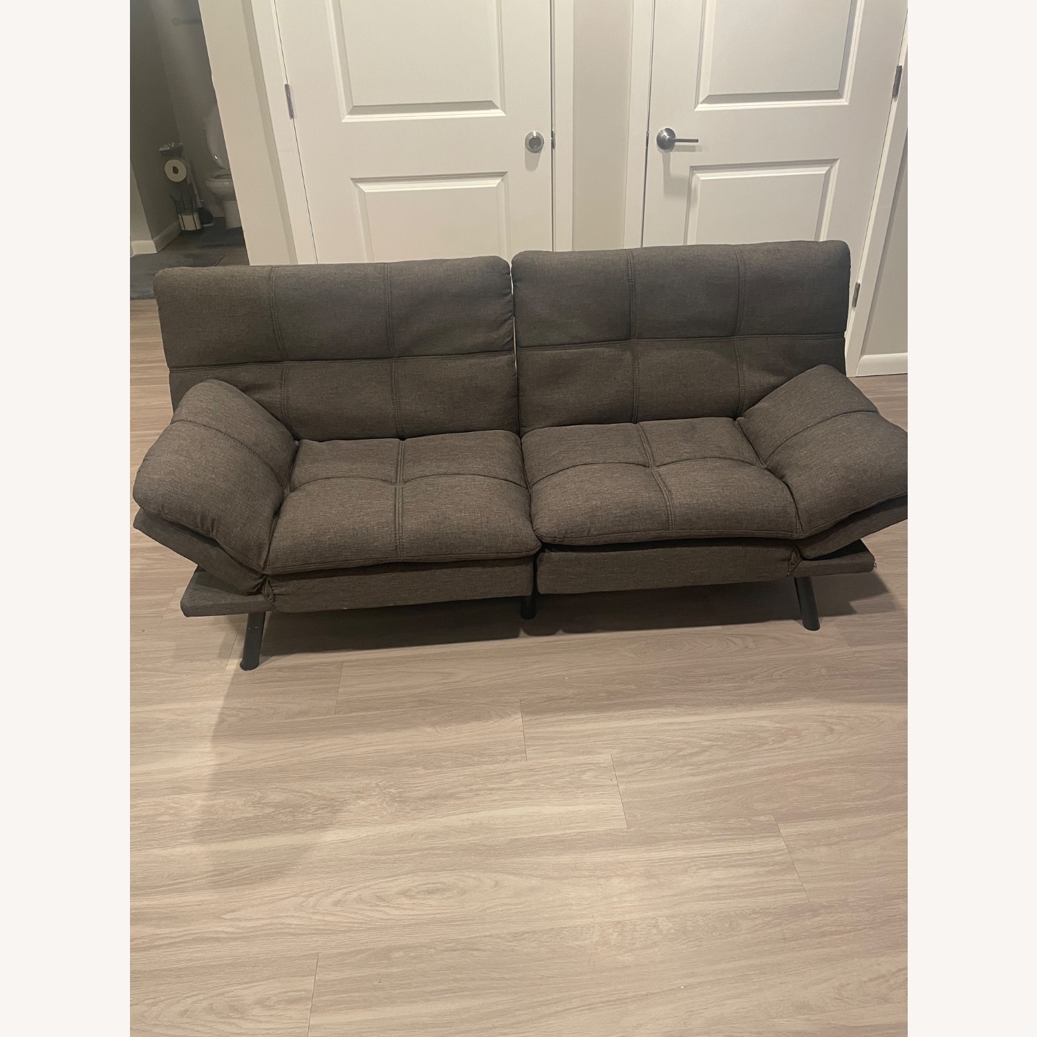 IULULU Grey Sofa Bed - image-1