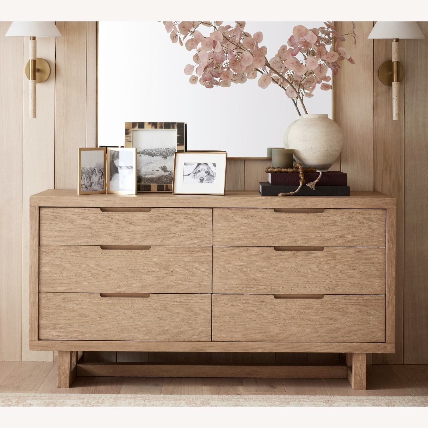 Pottery Barn Portola 6-Drawer Dresser (58") - image-7