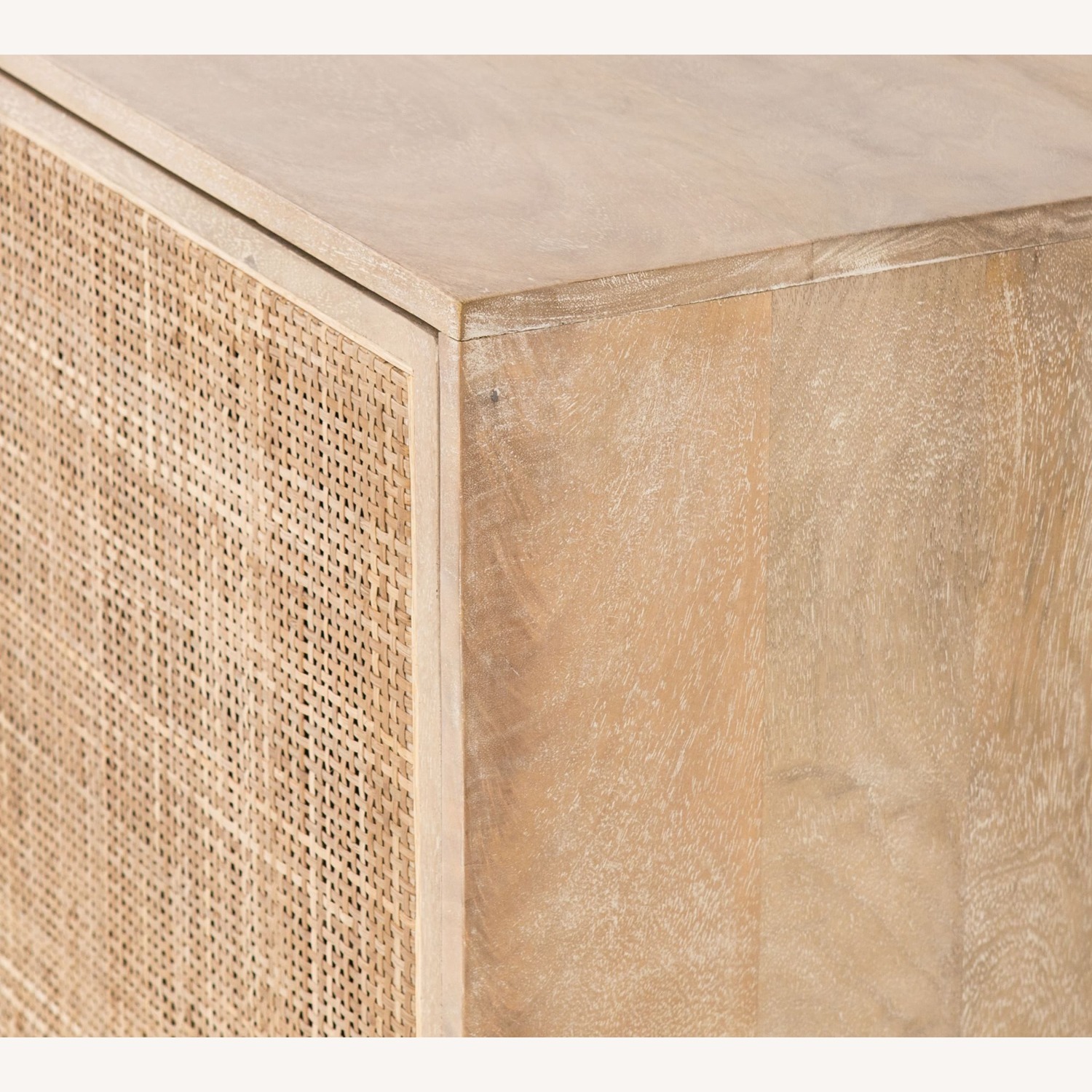 Pottery Barn Dolores Cane Console Table (72") - image-5