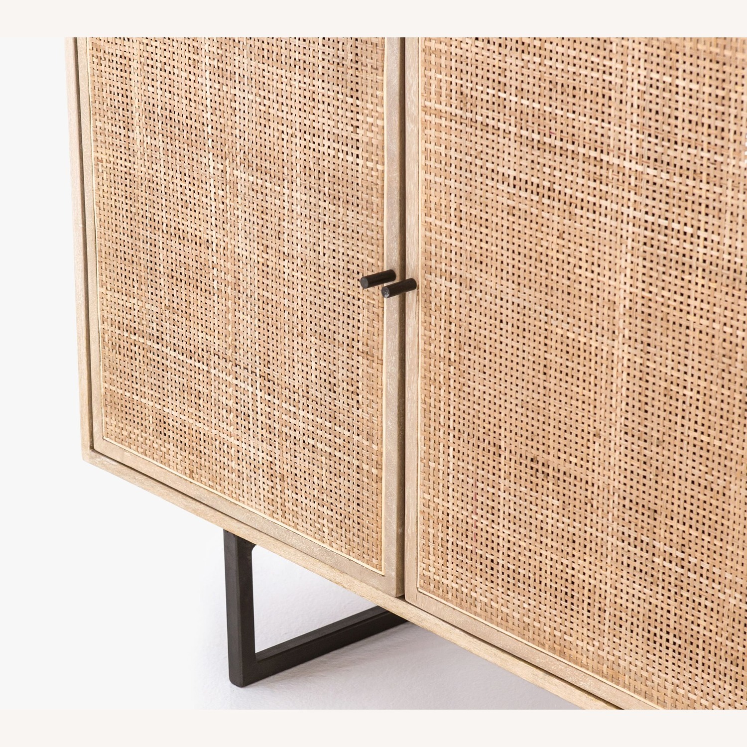 Pottery Barn Dolores Cane Console Table (72") - image-3