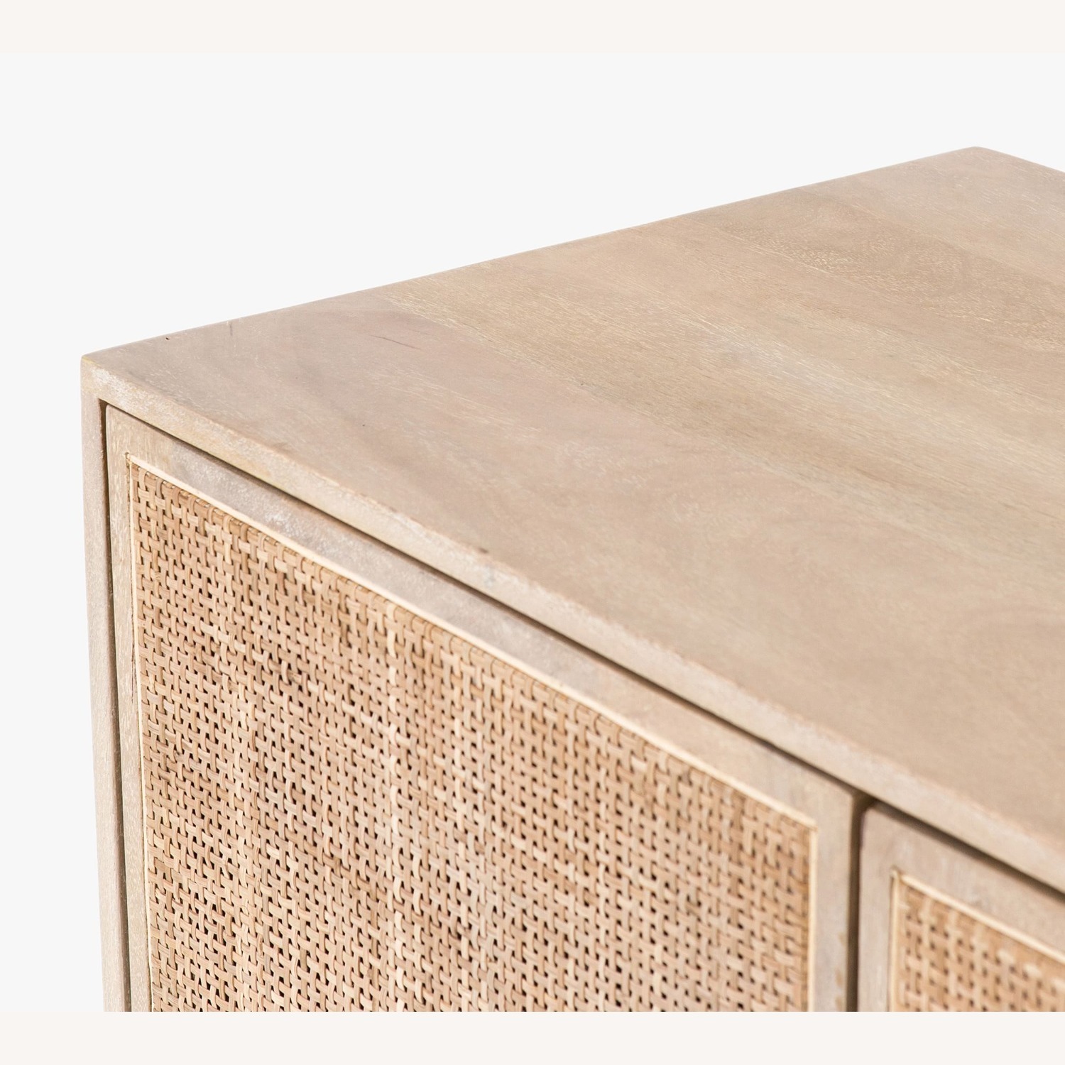 Pottery Barn Dolores Cane Console Table (72") - image-6