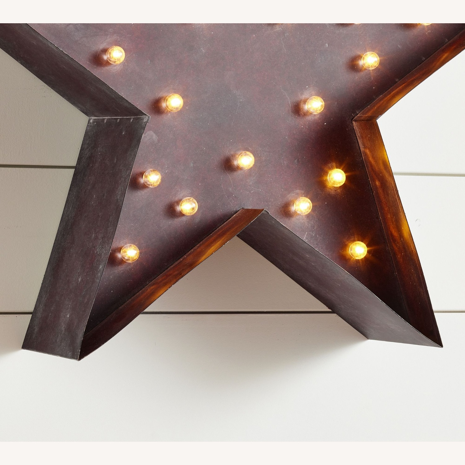 Pottery Barn Galvanized Marquee Star - image-3