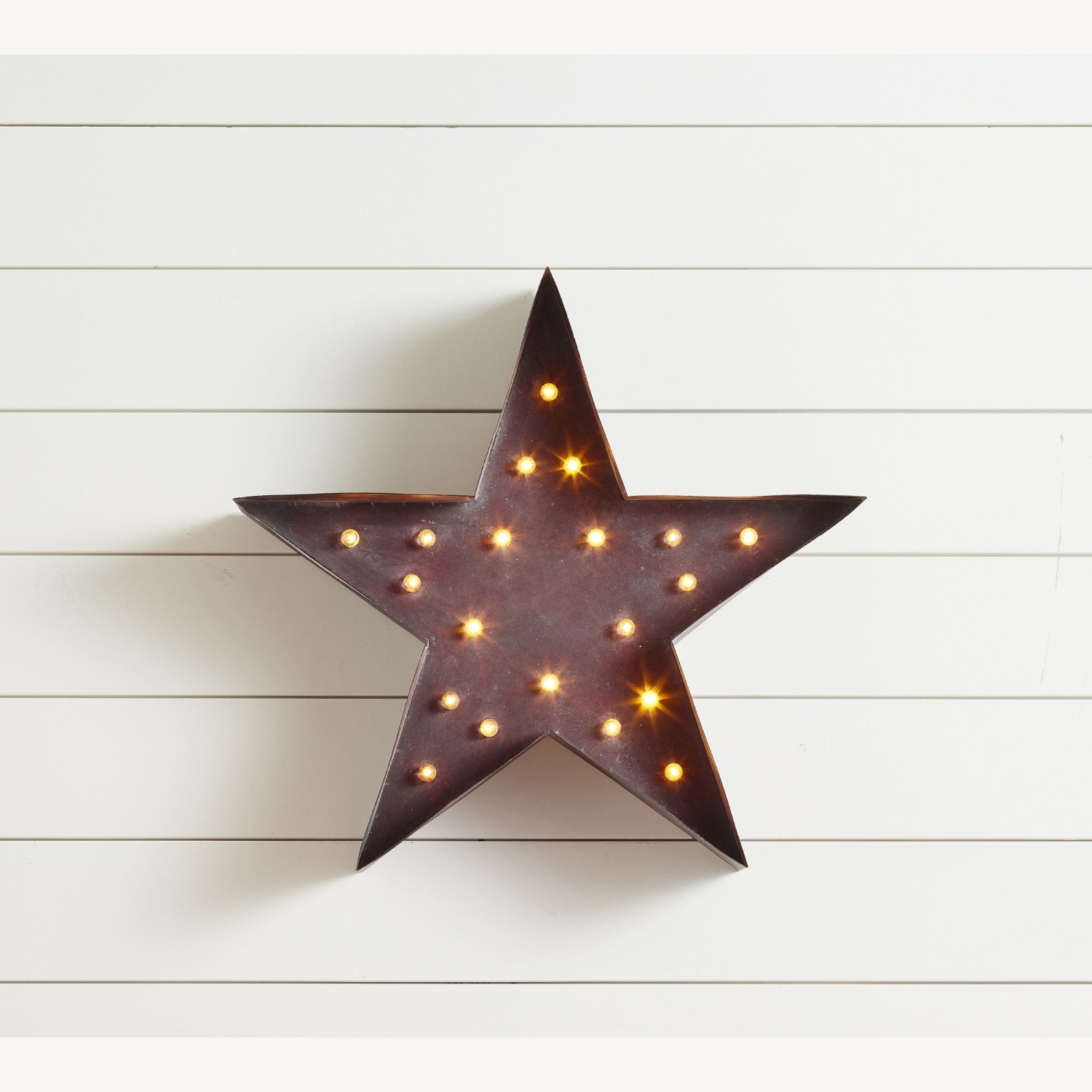 Pottery Barn Galvanized Marquee Star - image-4