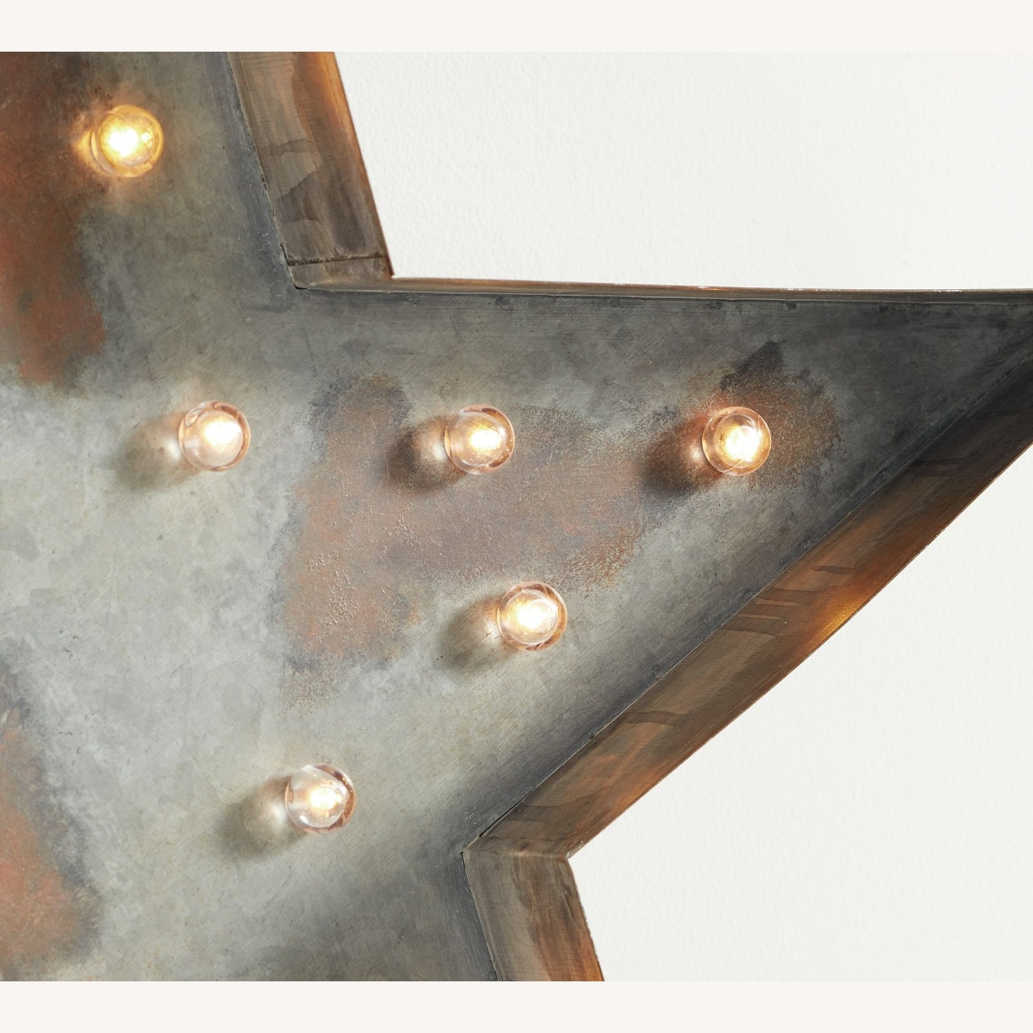 Pottery Barn Galvanized Marquee Star - image-2