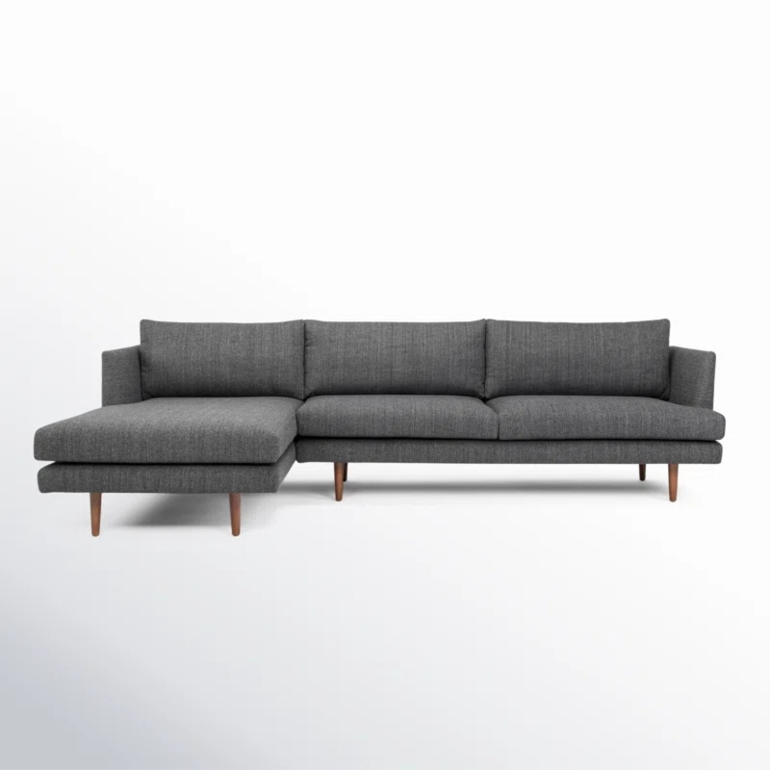 AllModern Miller Dark Gray Sectional - image-4