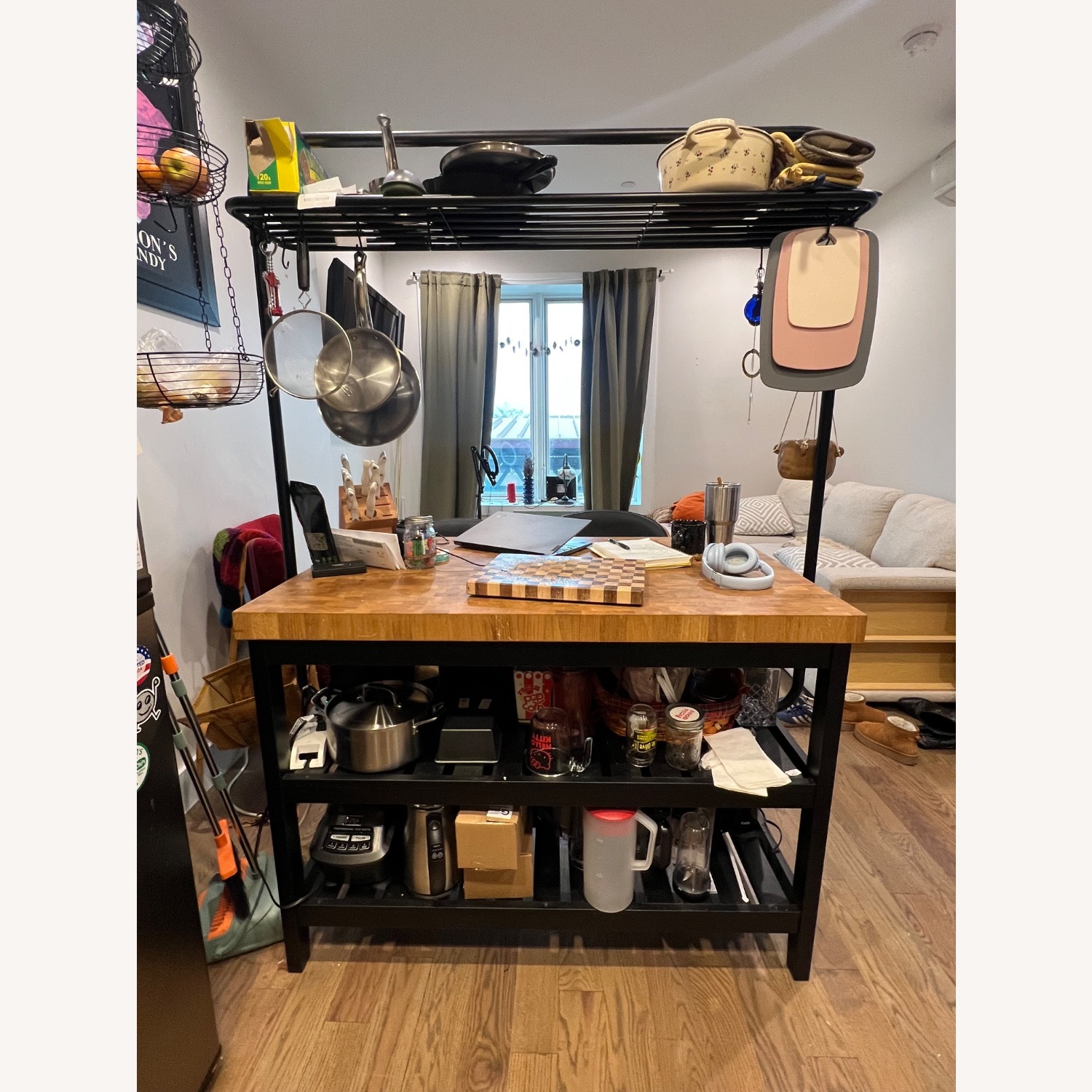 IKEA VADHOLMA Kitchen Island - image-1