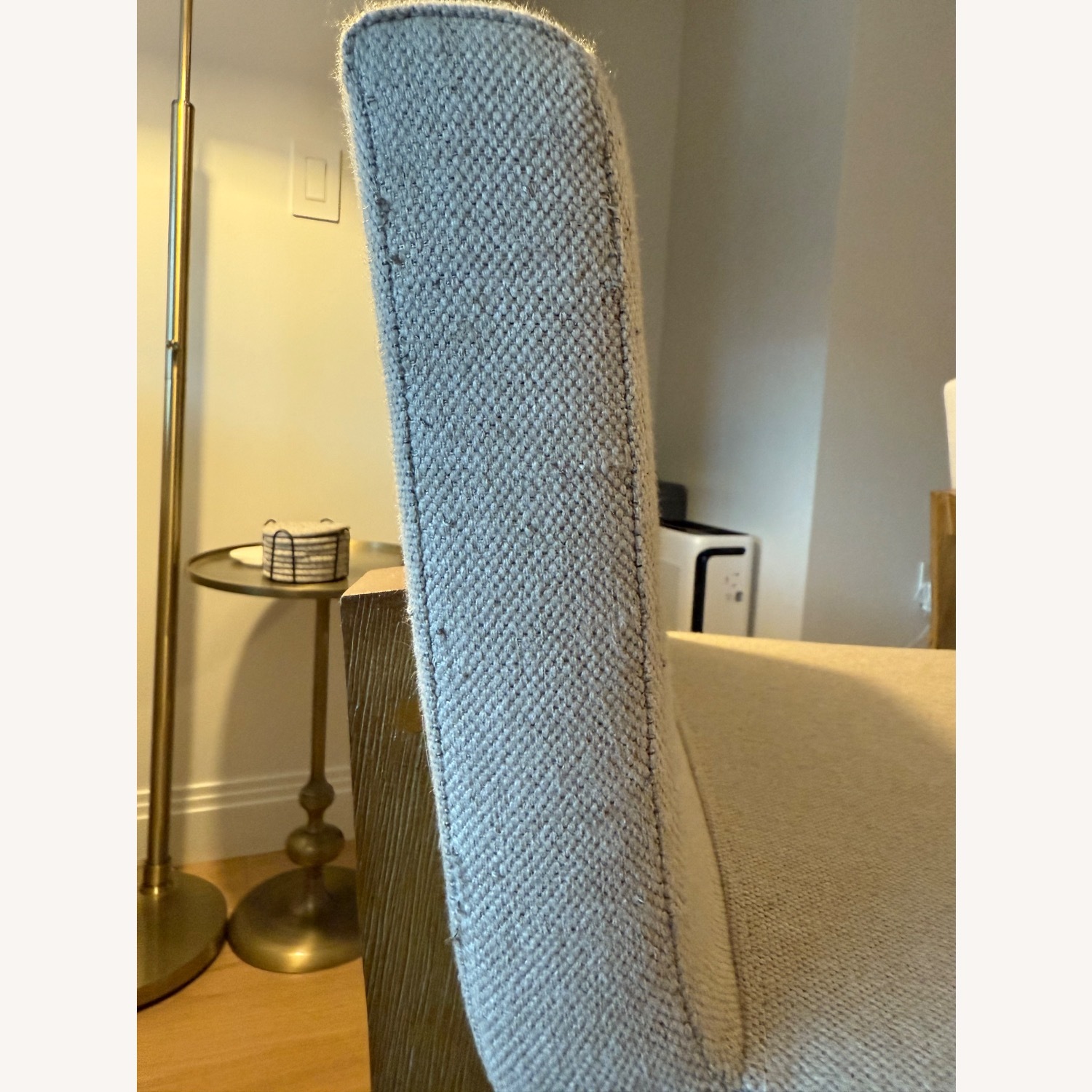 Pair of Upholstered Nathan James Counter Stools - image-4