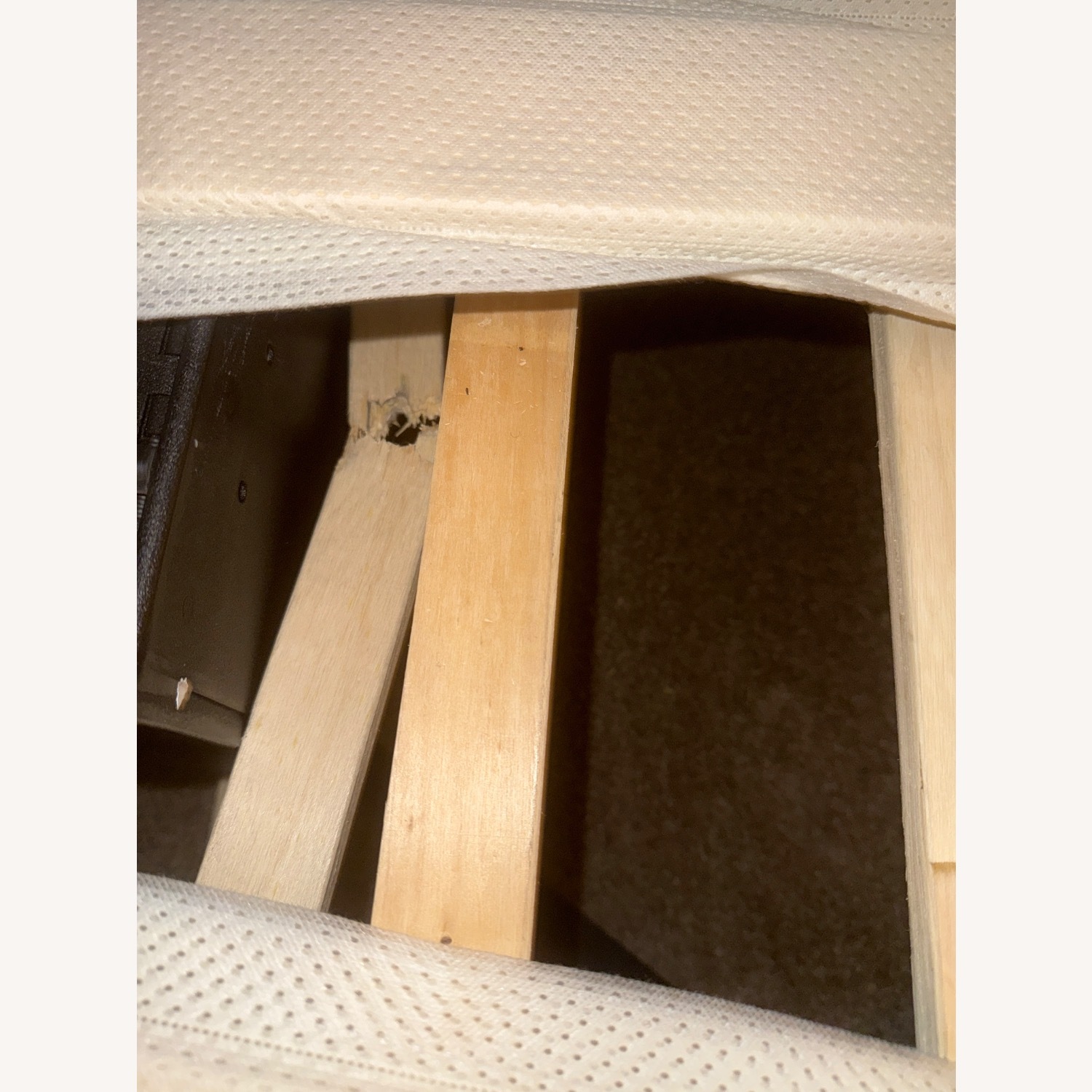 White King Size Bed w Drawers - image-5