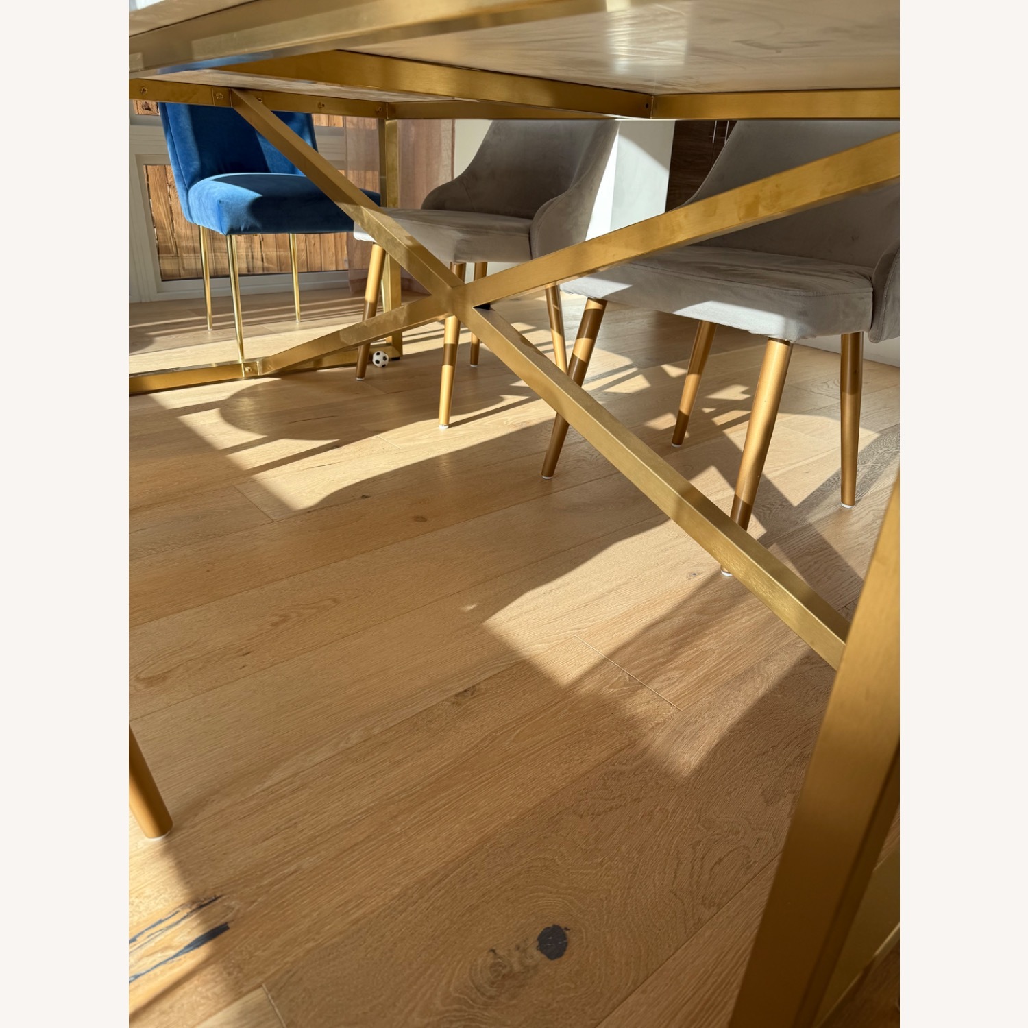 Restoration Hardware Torano Marble Dining Table  - image-5
