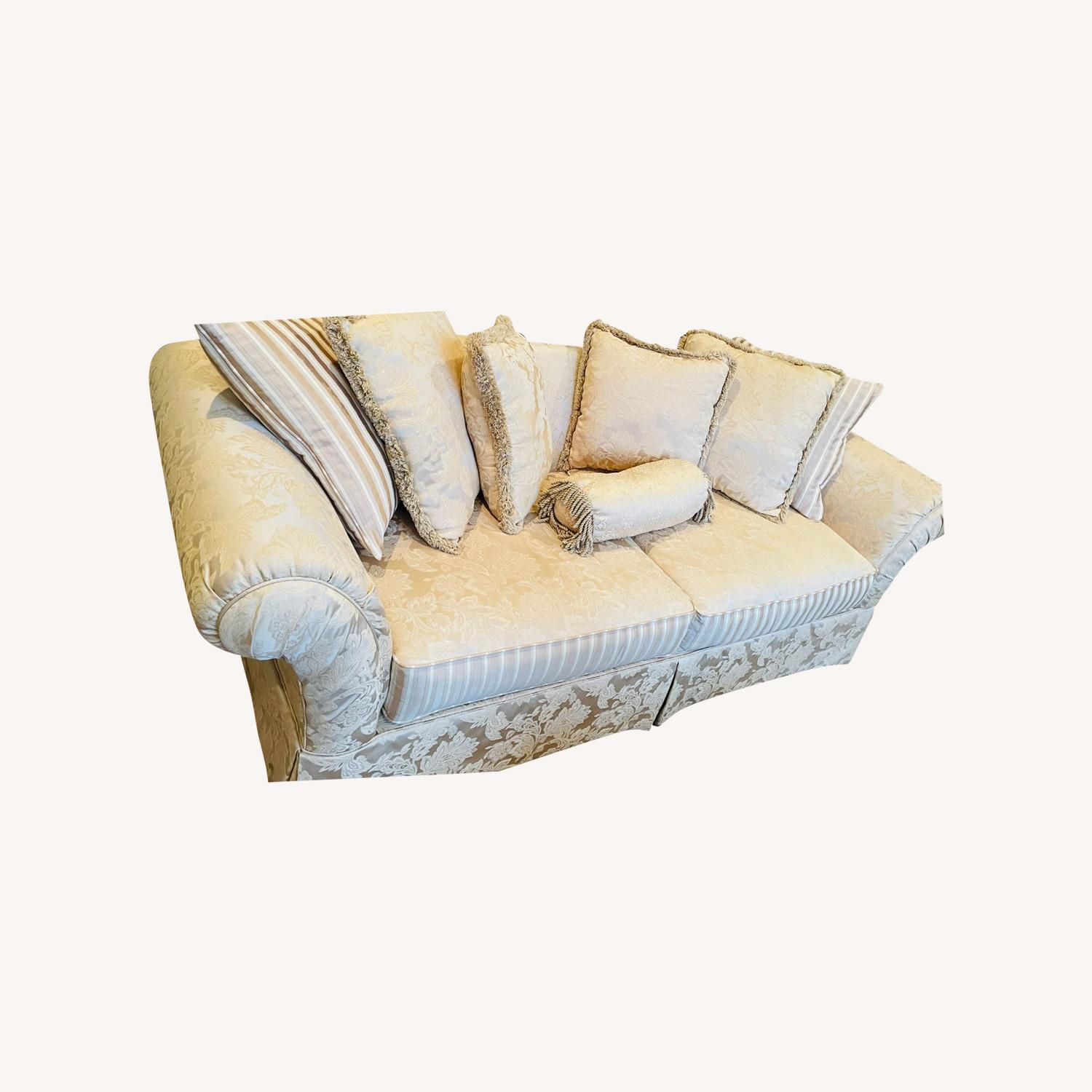 Raymour & Flanigan Cream Color Sofa  - image-0