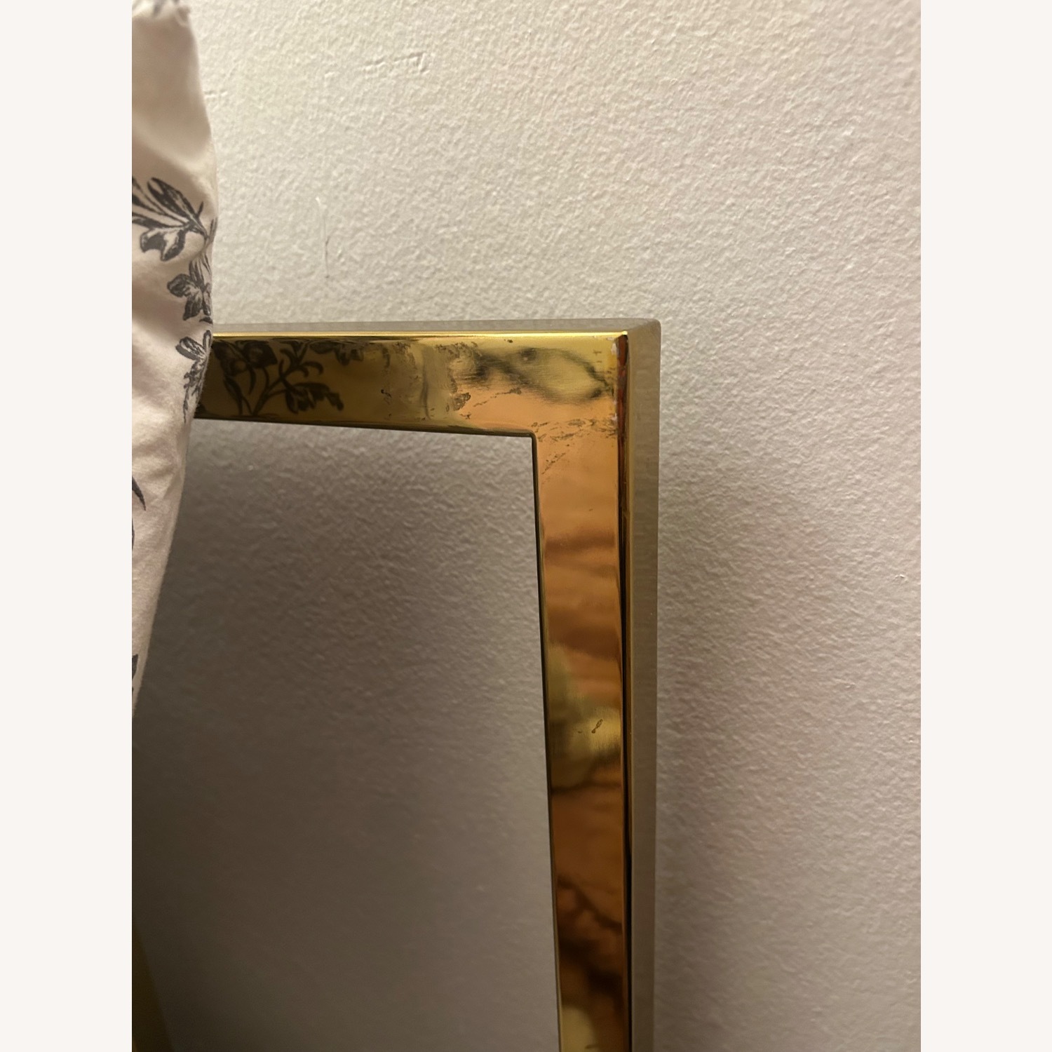 CB2 Alchemy Brass Gold Queen Bed - image-4