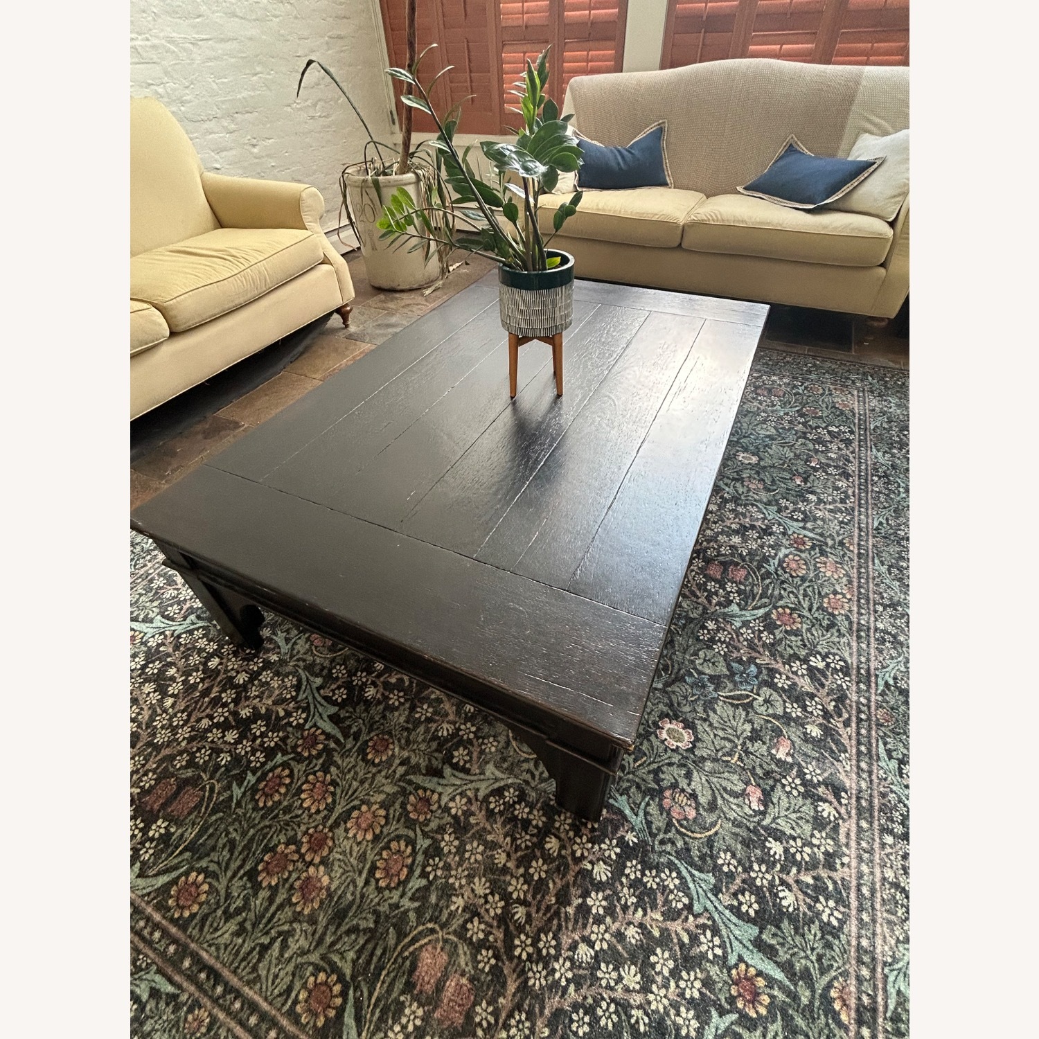 Arhaus Wood Coffee Table - image-1