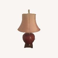 Uttermost Daviel Red Table Lamp
