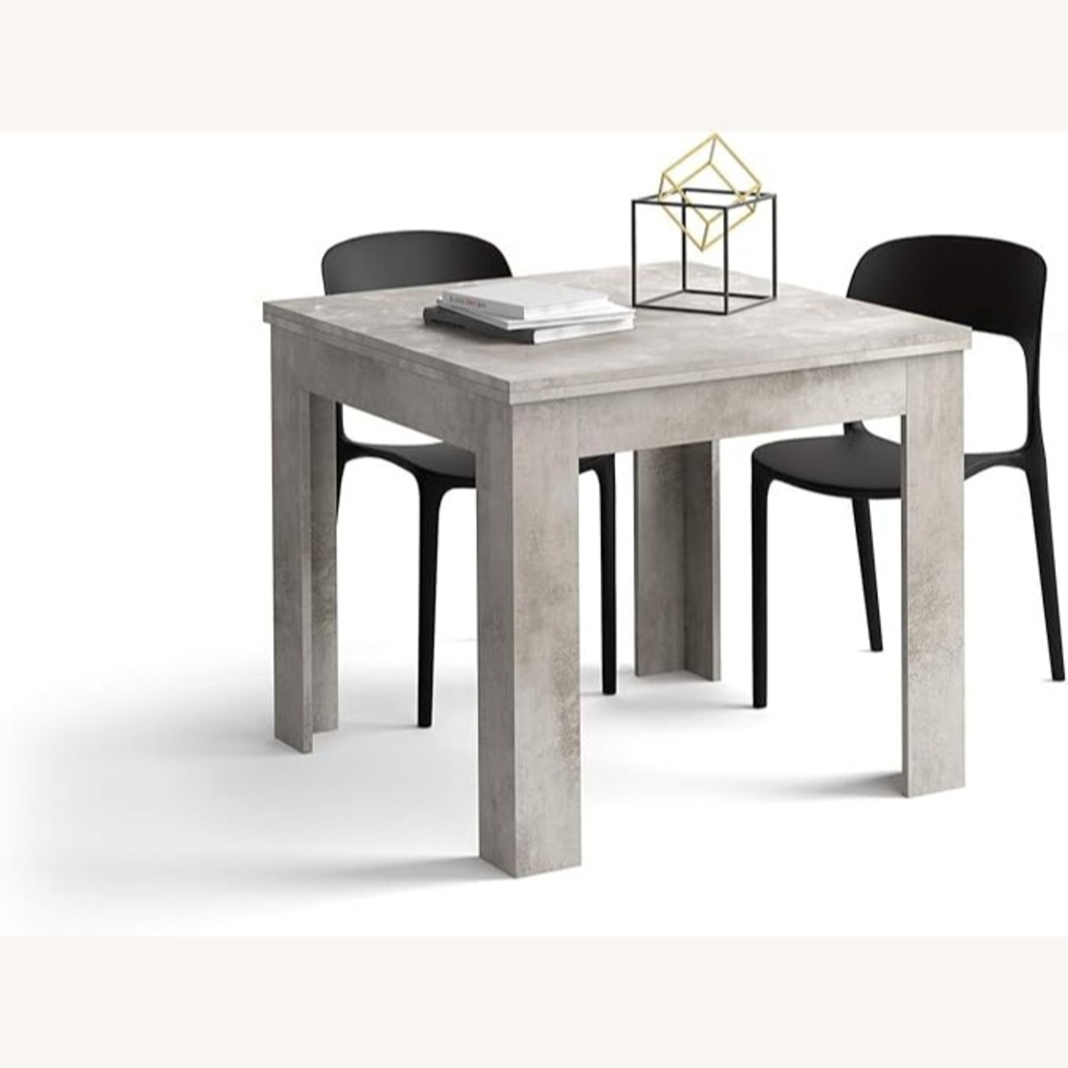 Amazon Mobili Fiver Italian Square Extendable Dining Table - image-3