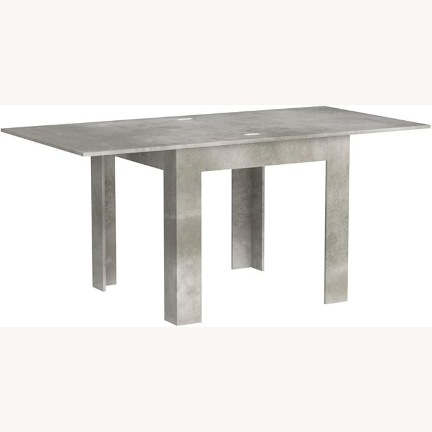 Amazon Mobili Fiver Italian Square Extendable Dining Table - image-1