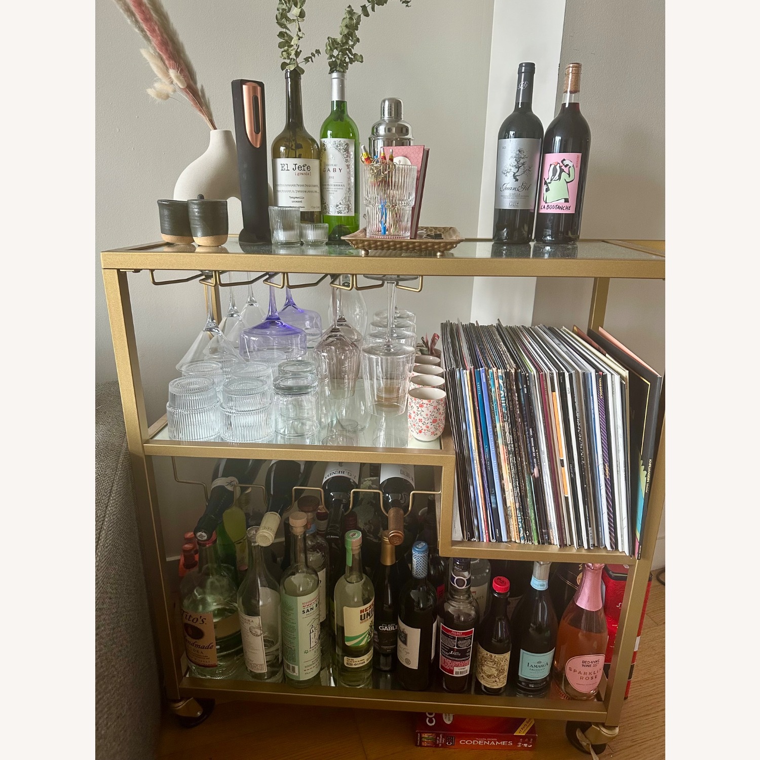 Wayfair Miranda Large Bar Cart - image-4