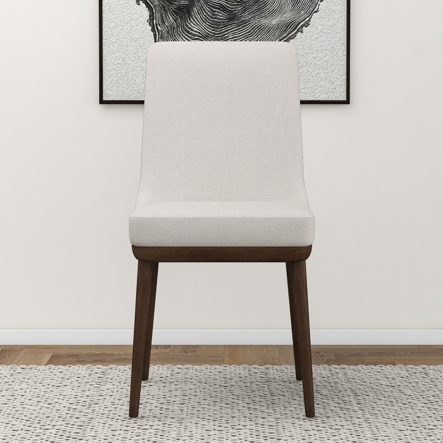 Brighton Dining Chair Beige Set of 2 - image-3