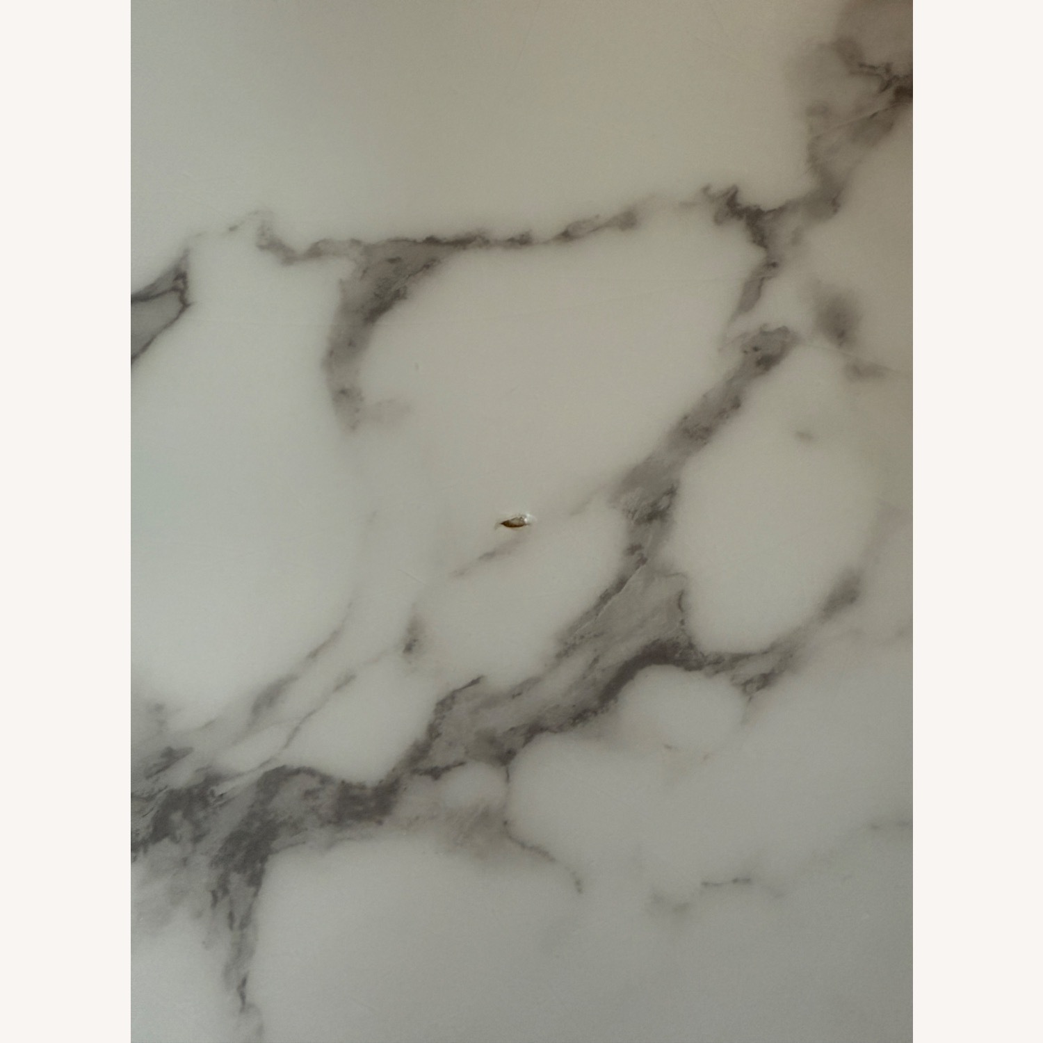 Wayfair Oval PedestalTable in White Marble - image-4