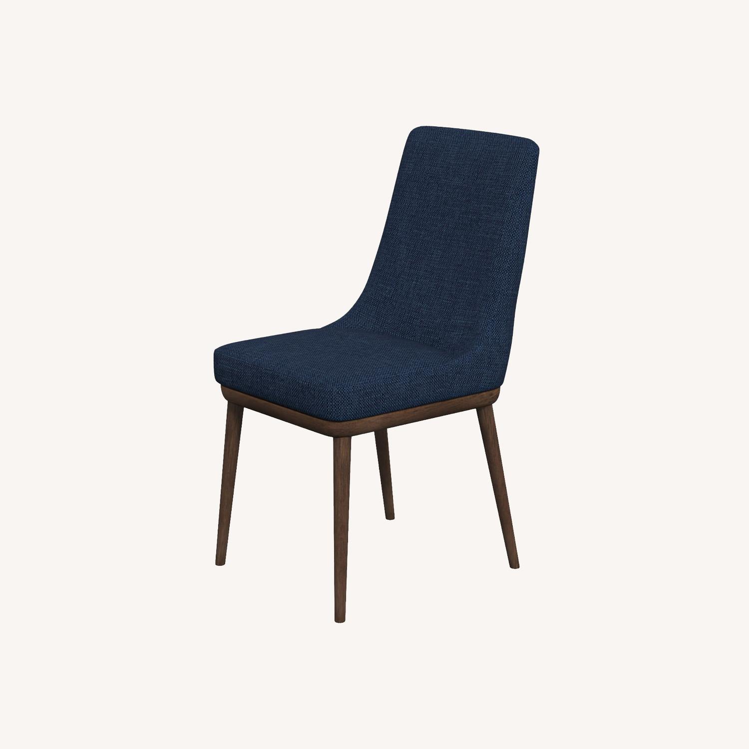 Brighton Dining Chair Navy Blue Set of 2 - image-0