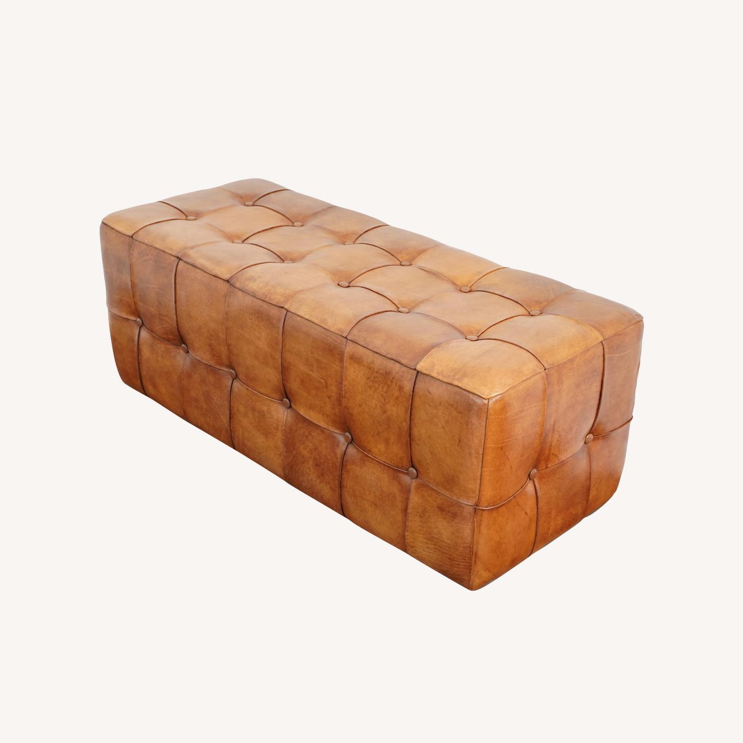 Bunta Genuine Leather Bench - image-7