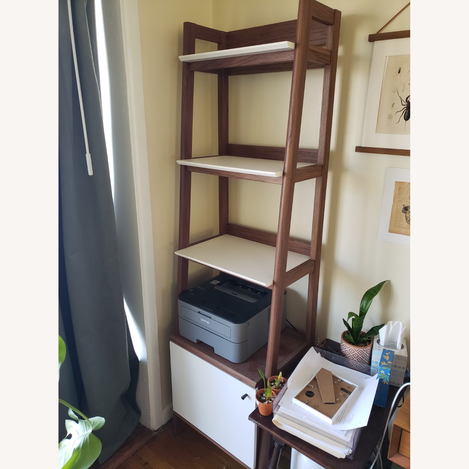 Modway Etagere Tiered 4-Shelf Bookshelf - image-1