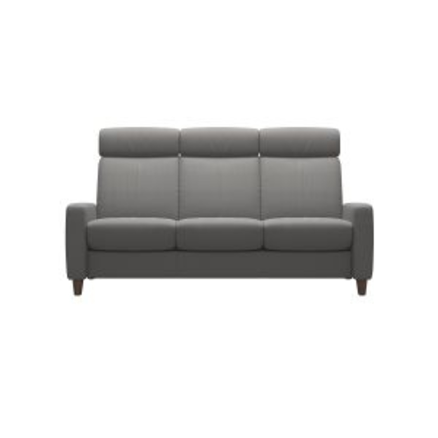 Ekornes Stressless 3 Seater High-Back Sofa in Grey - image-4