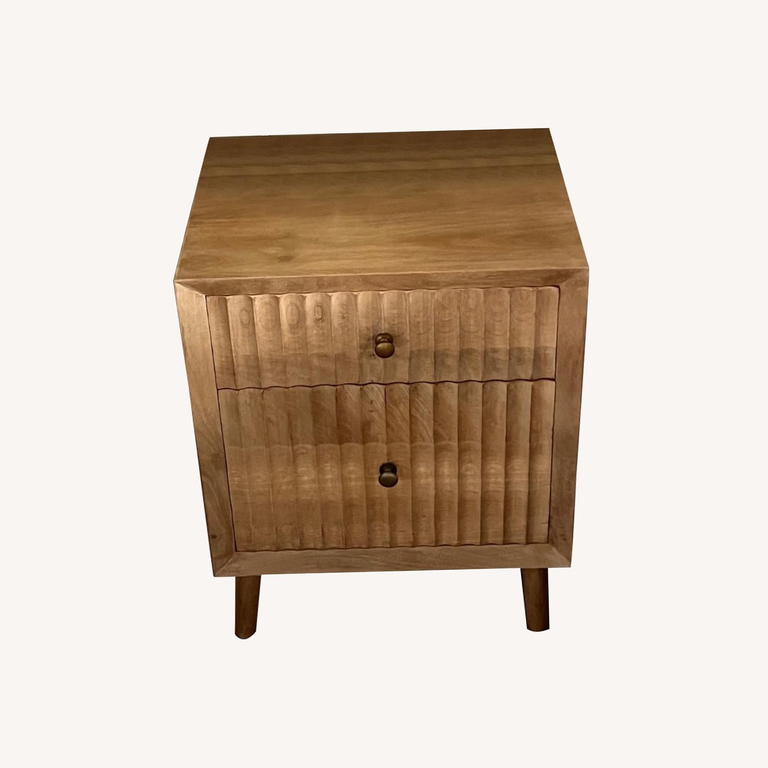 Home Goods Two Drawer Night Stand - image-0
