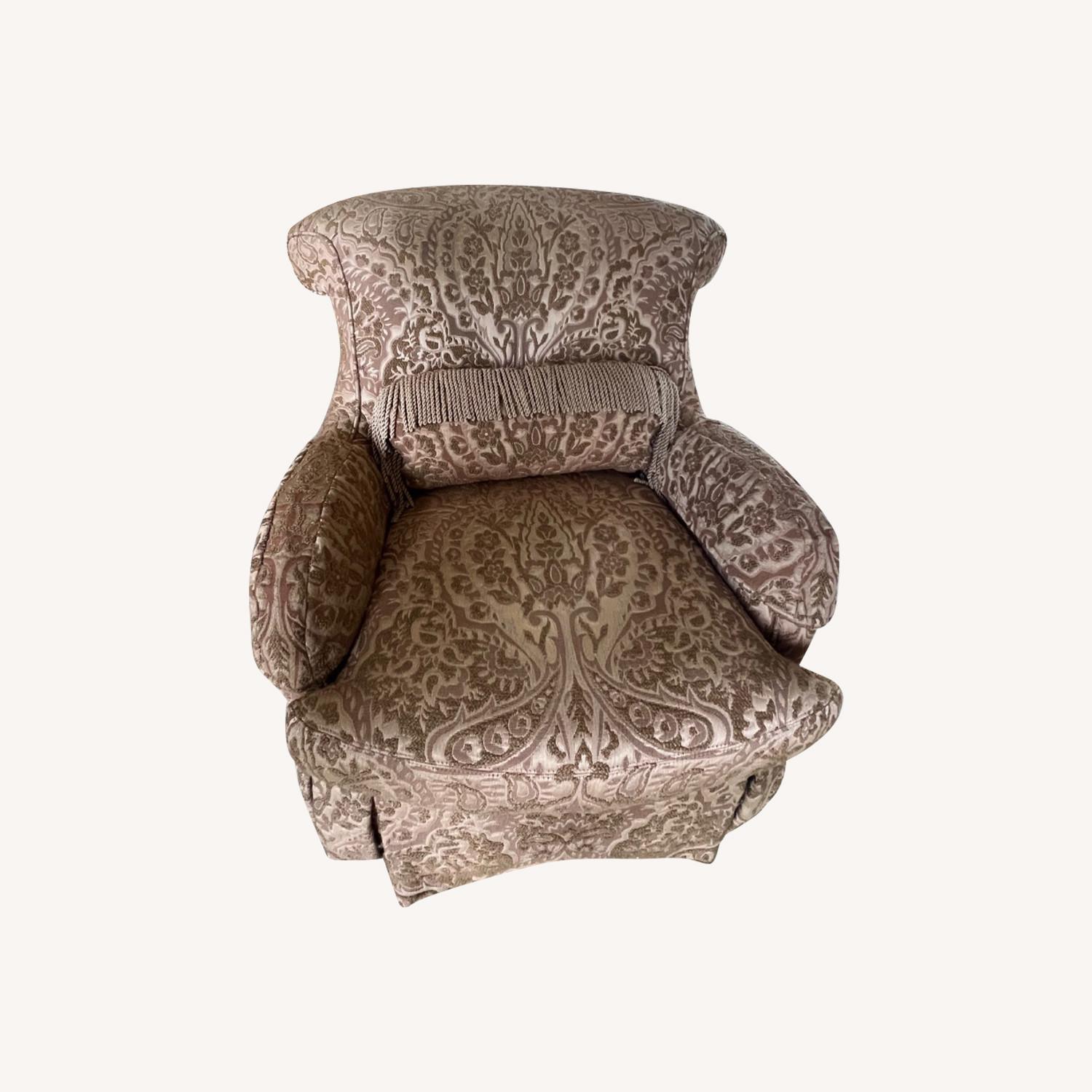 Formal Arm Chair Lexington Brand Fabric Firm - image-0