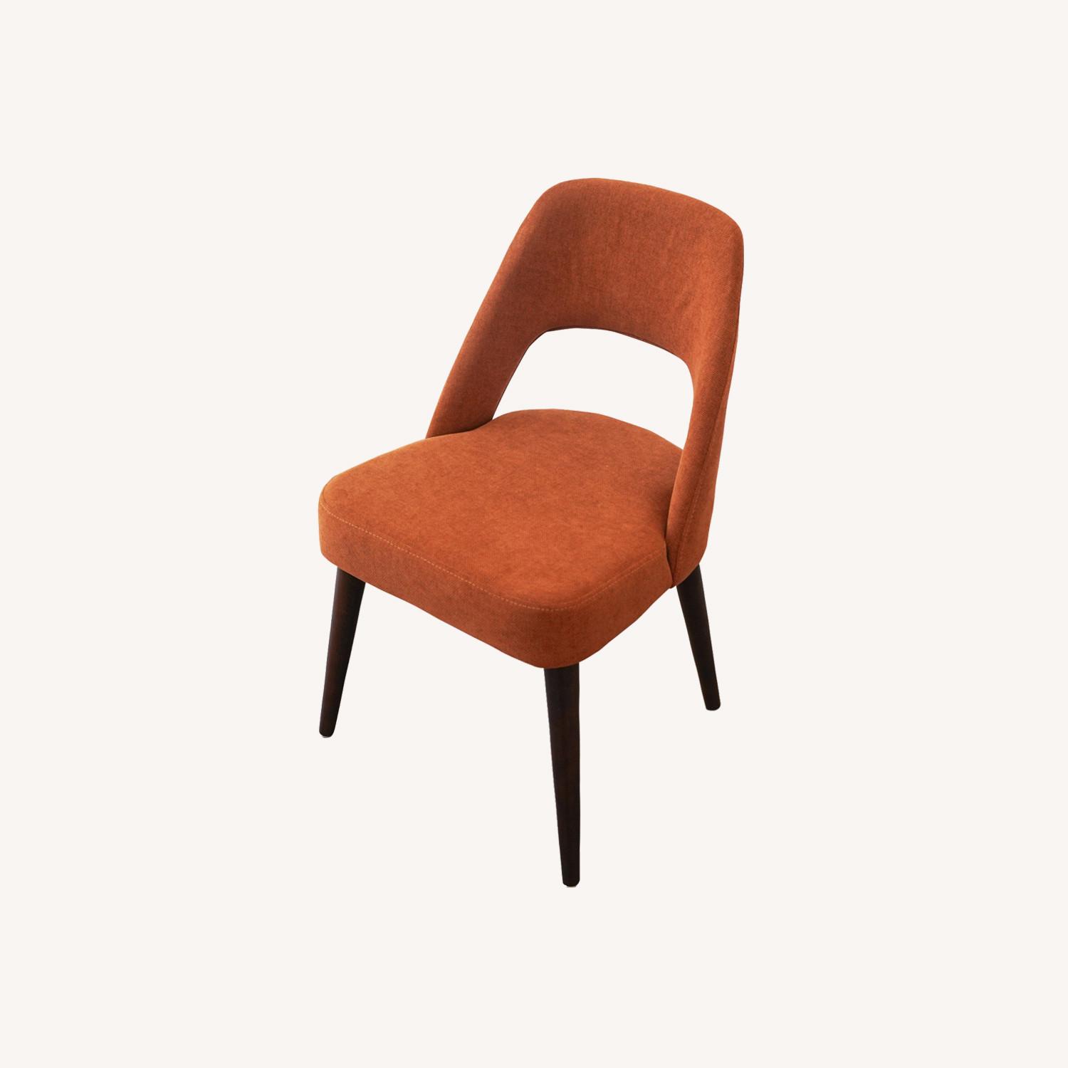 Ariana Modern Dining Chair Burnt Orange - image-0