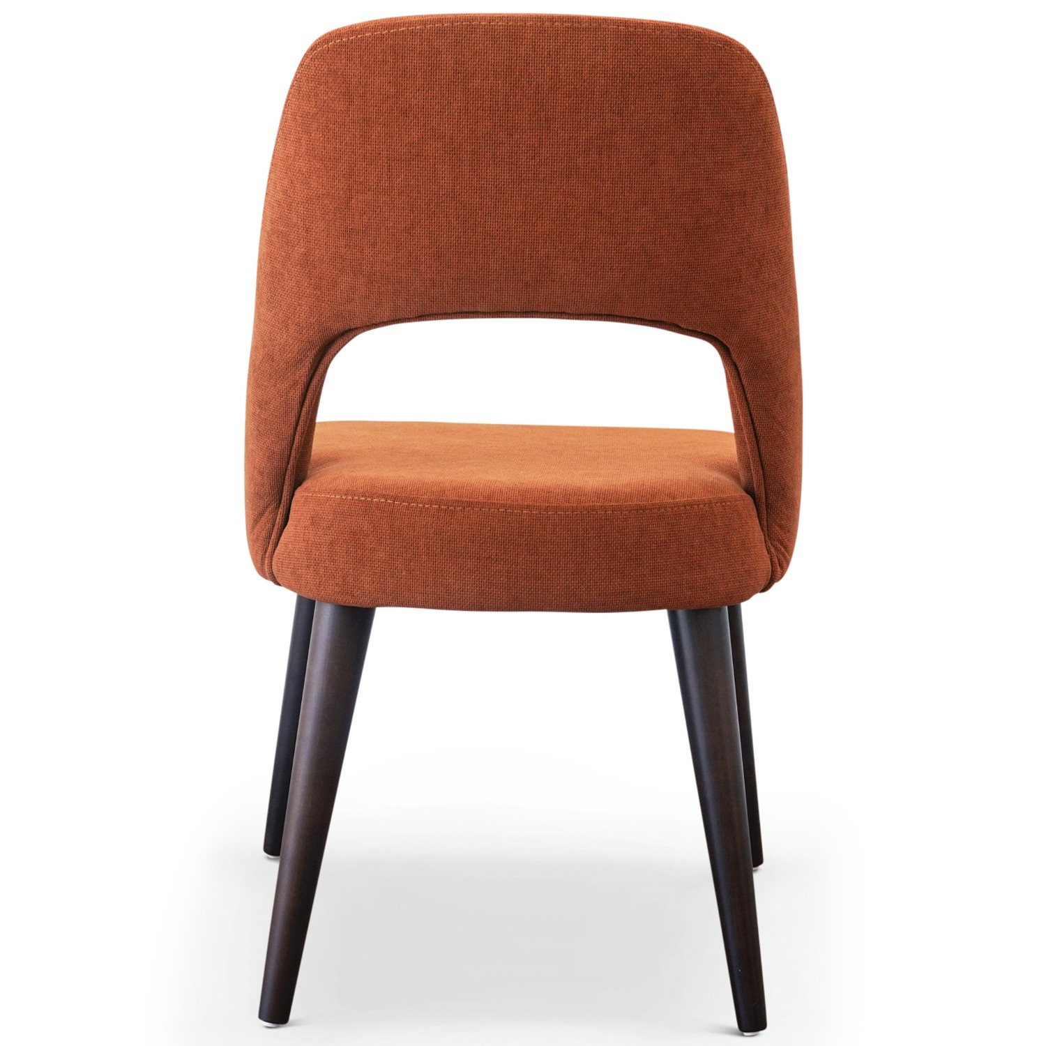 Ariana Modern Dining Chair Burnt Orange - image-1
