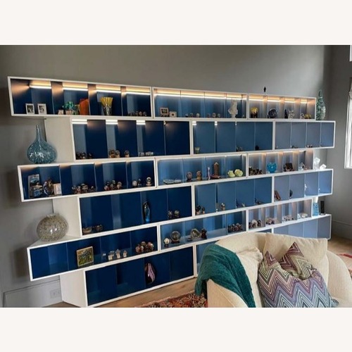 Used Roche Bobois Trinta Bookcase with LED Lighting for sale on AptDeco