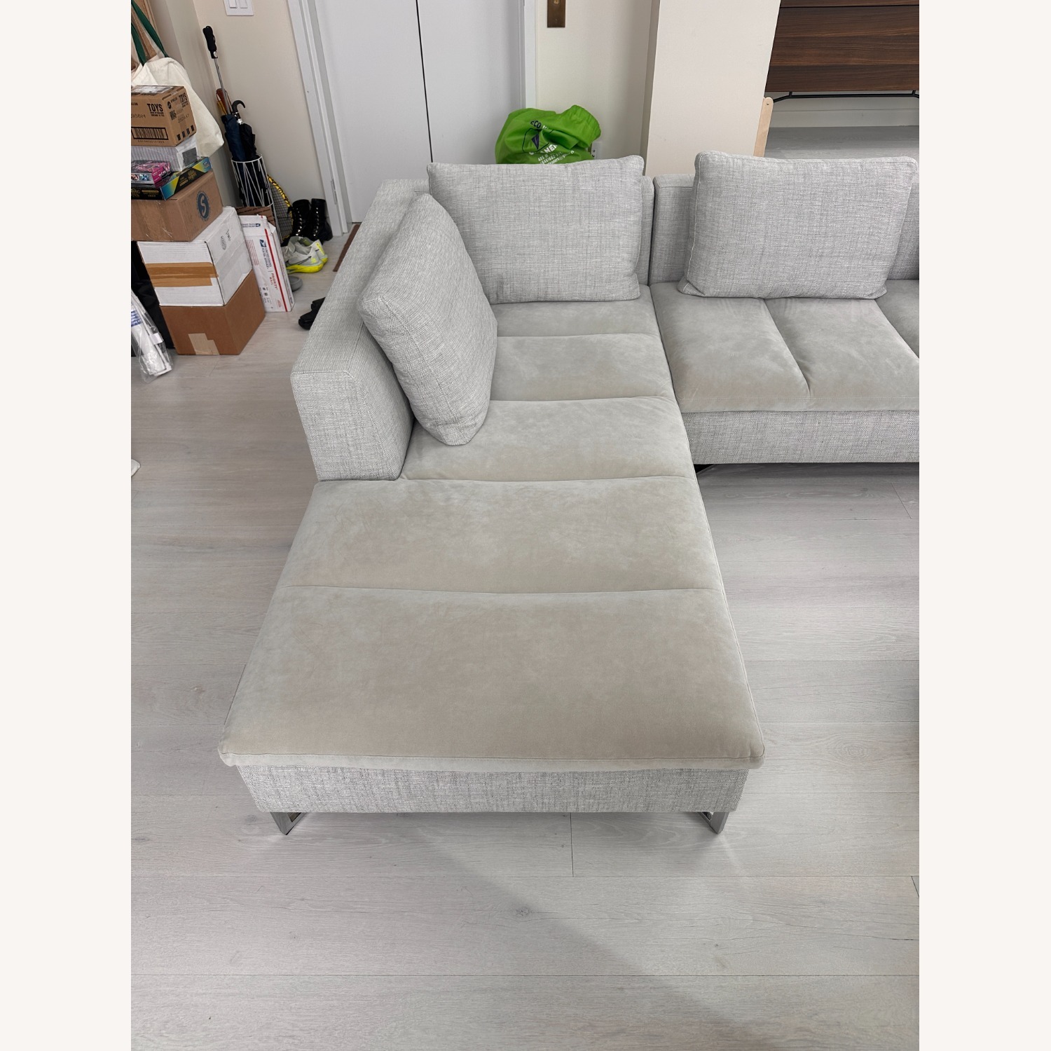 Ligne Roset Sofa Chaise Lounge - image-5