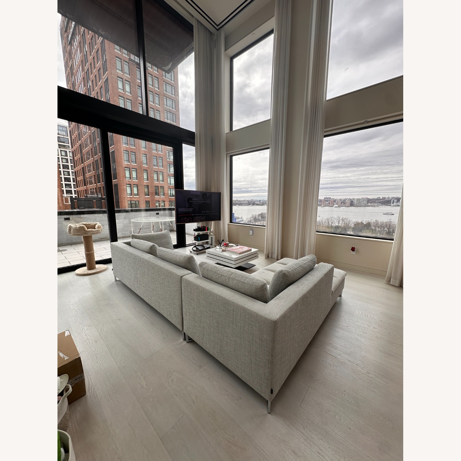 Ligne Roset Sofa Chaise Lounge - image-6