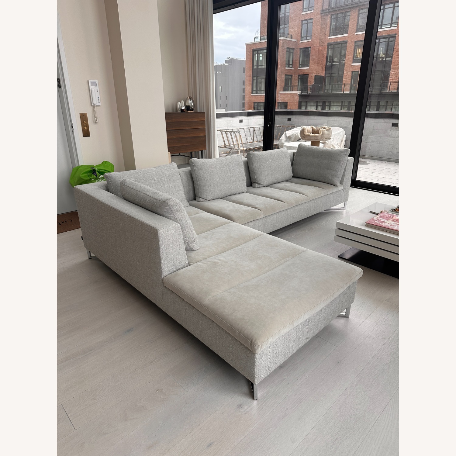 Ligne Roset Sofa Chaise Lounge - image-1