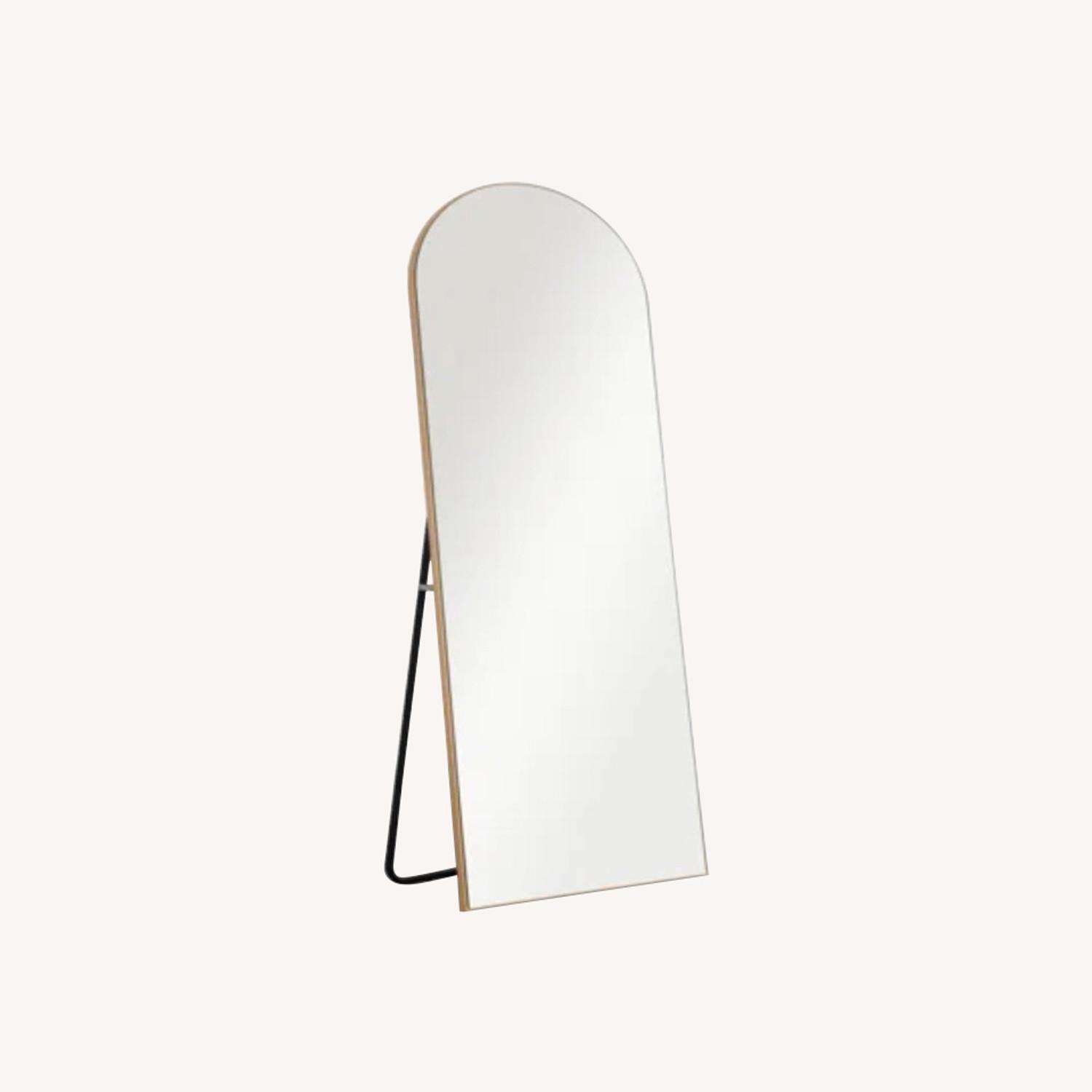 Wayfair Gold Round Mirror - image-0