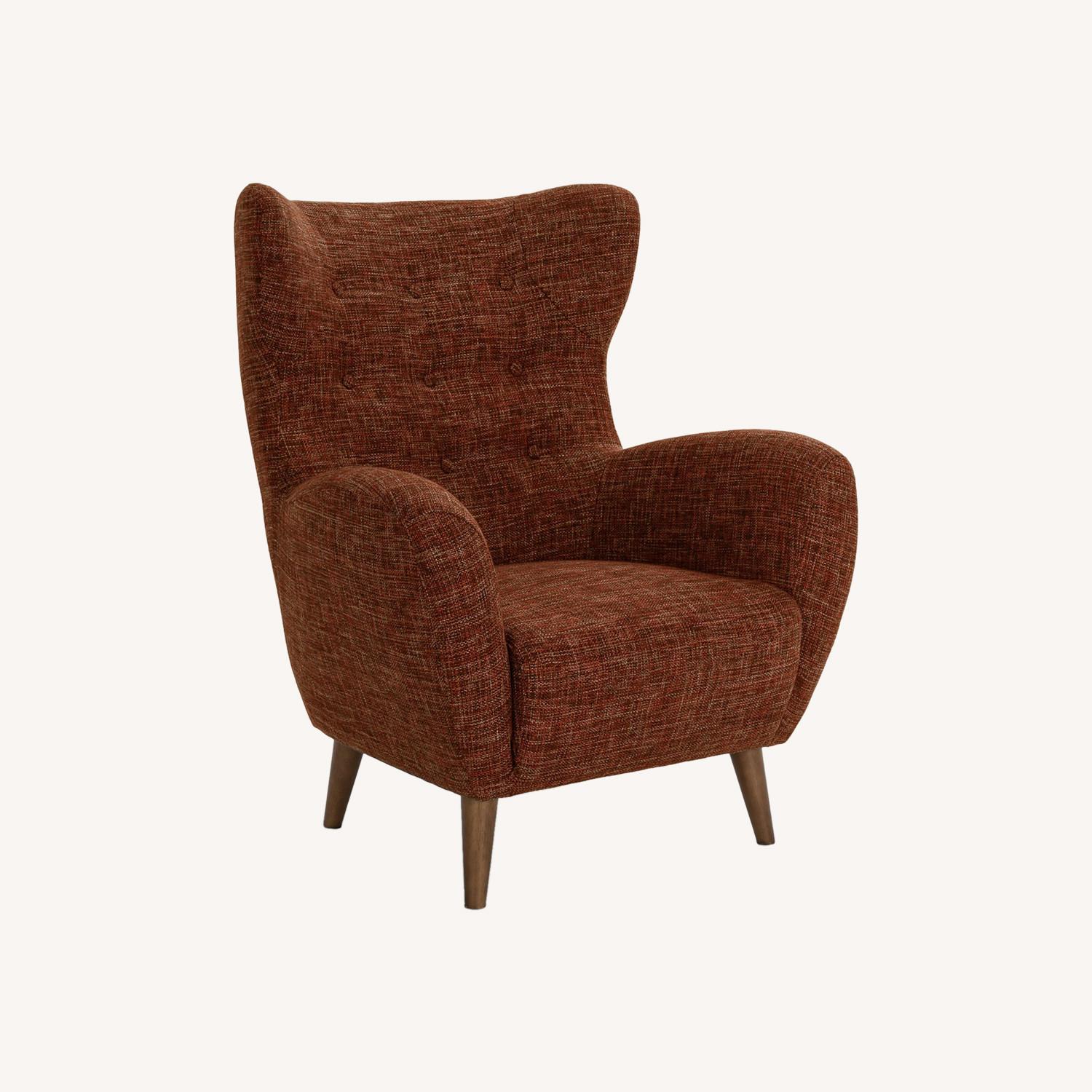 Article Mod 35" Lounge Chair in Orange Spice - image-0