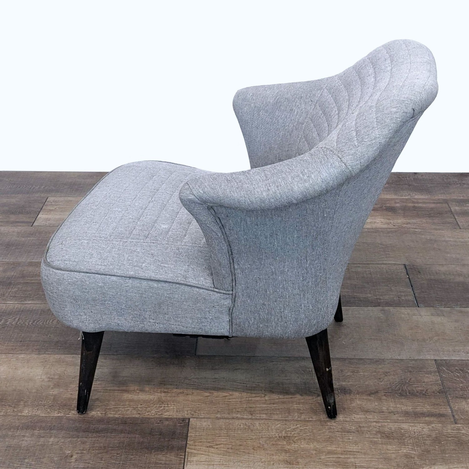 HD Buttercup Martin Salon Chair in Stone/Birch - image-4