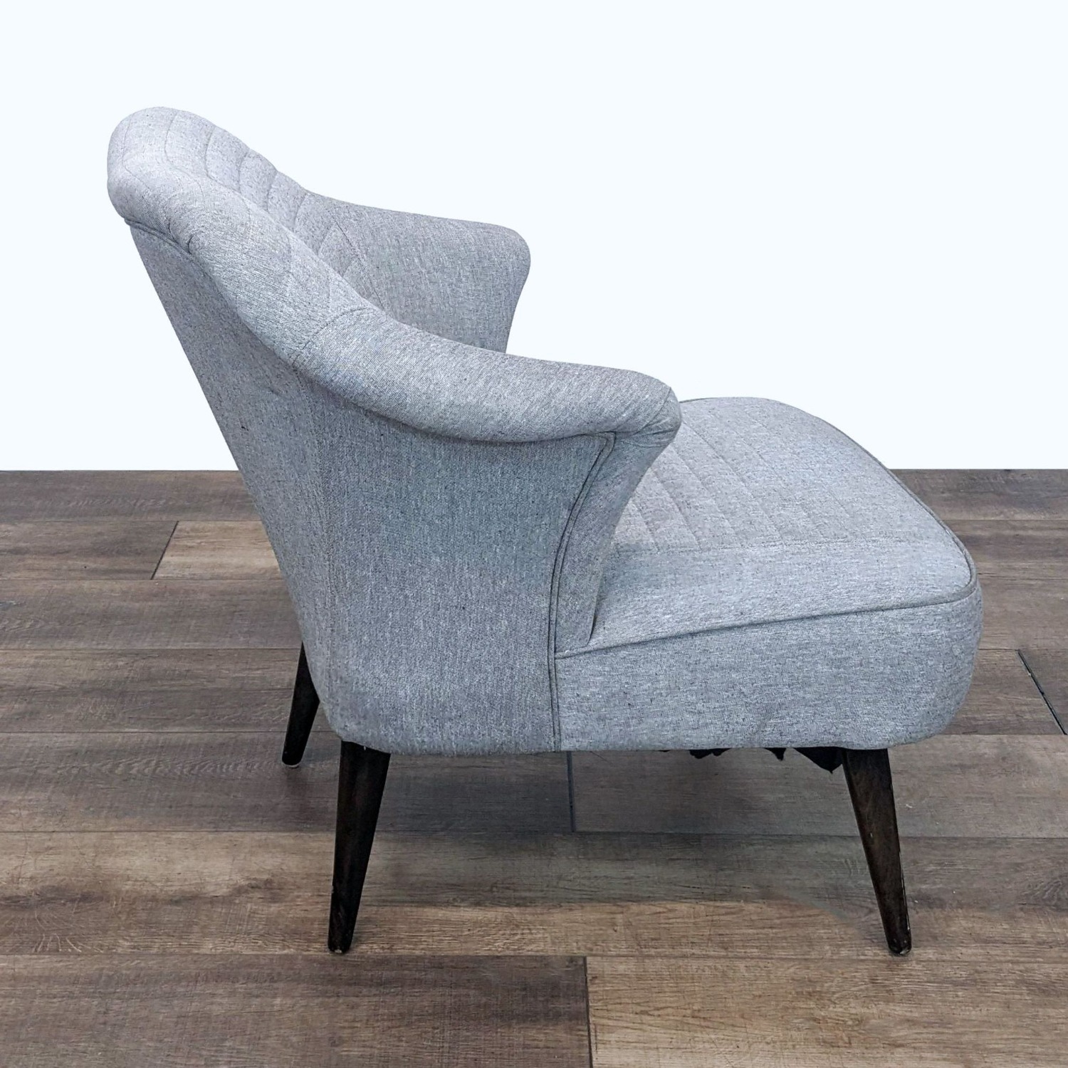 HD Buttercup Martin Salon Chair in Stone/Birch - image-2