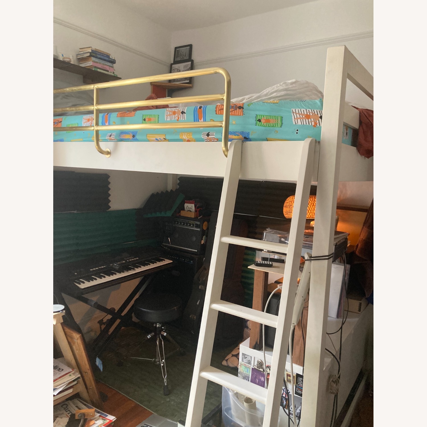 Pottery Barn Full Loft Bed Frame - image-2