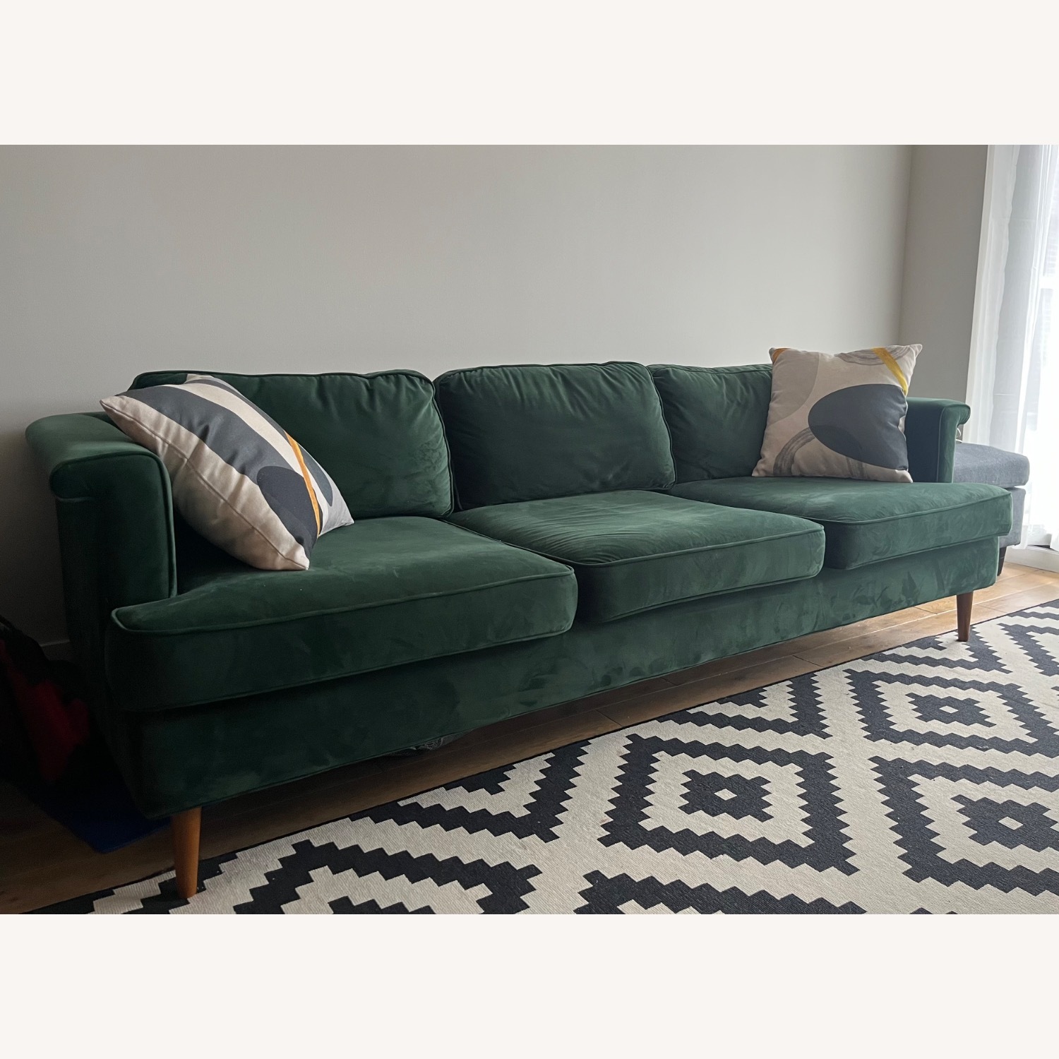 Velvet Couch - image-1