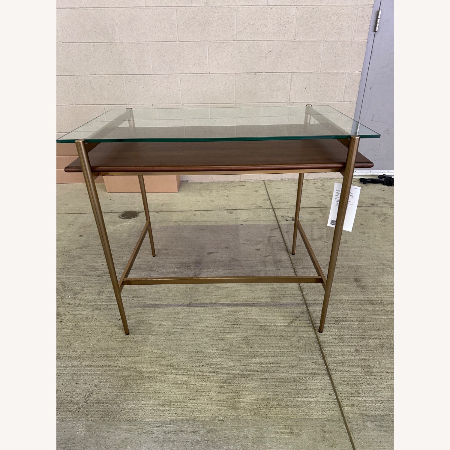 West Elm Art Display Mini Desk - image-1