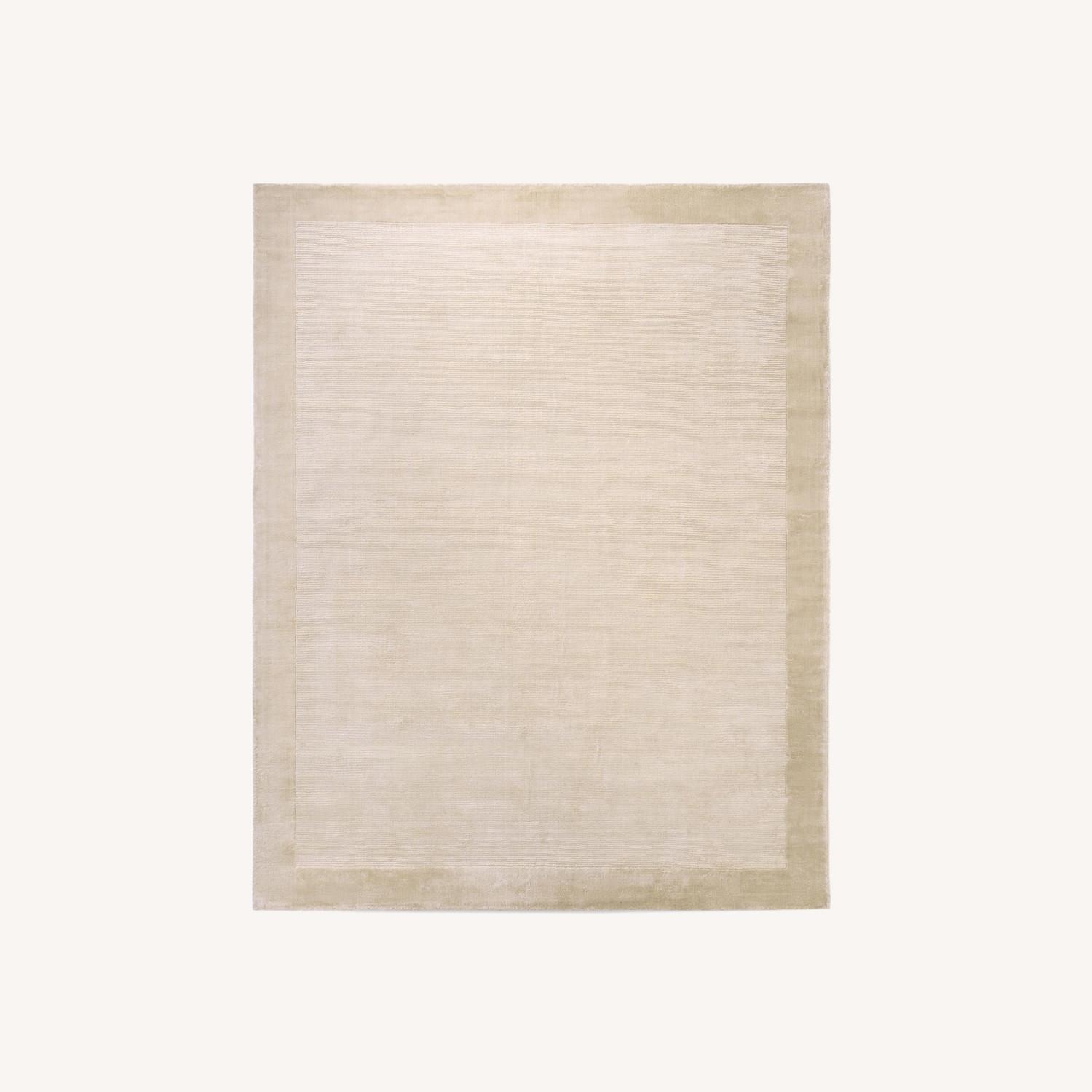 West Elm TENCEL™ Frame Rug 8X10 - image-0