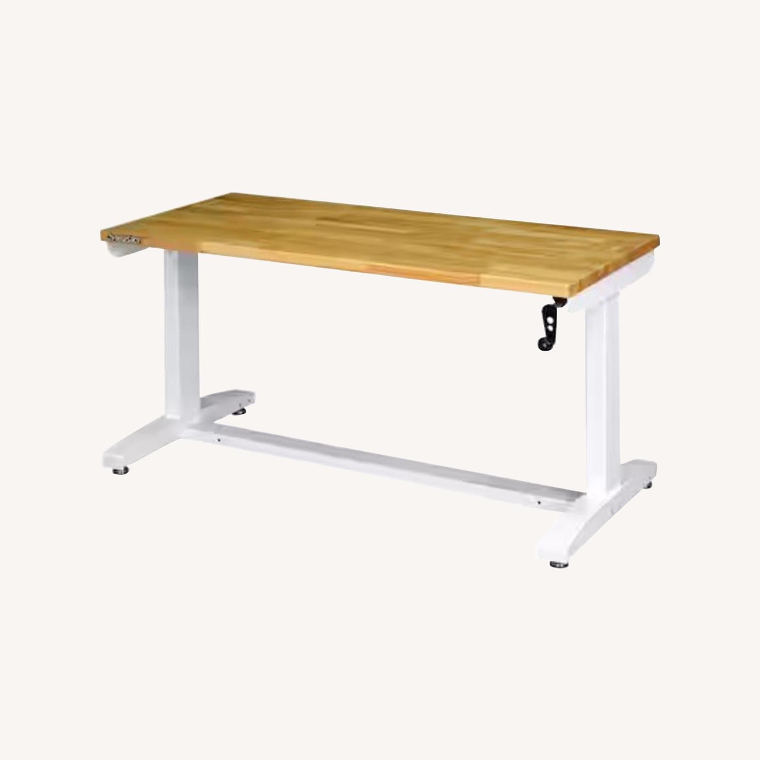 Home Depot Husky Adjustable Height Standing Desks / Worktables - image-0