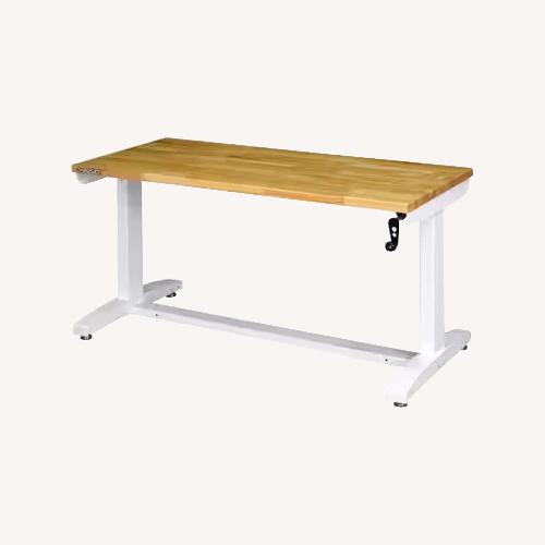 Used Home Depot Husky Adjustable Height Standing Desks / Worktables for sale on AptDeco
