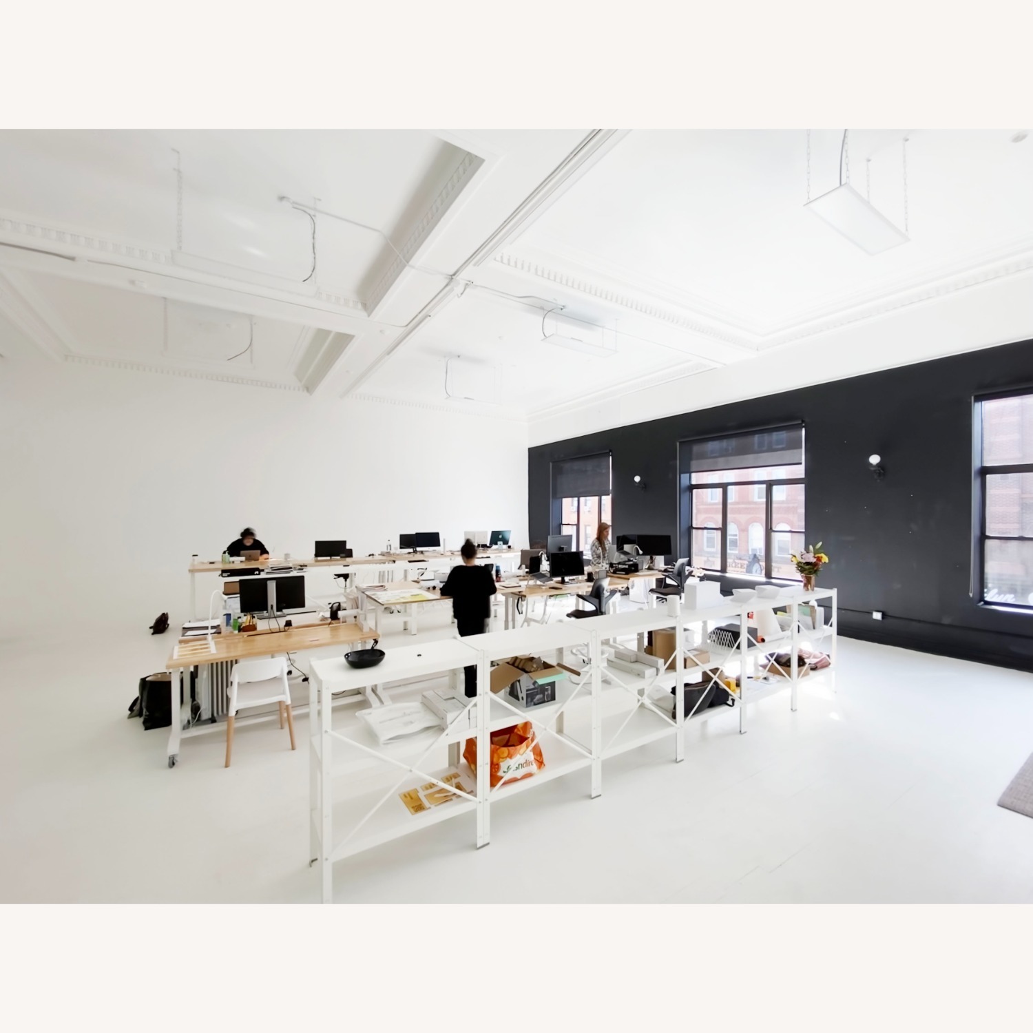 Home Depot Husky Adjustable Height Standing Desks / Worktables - image-3