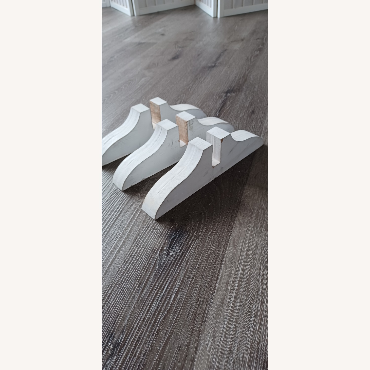 Squared 7 Panel Room Divider White - image-4