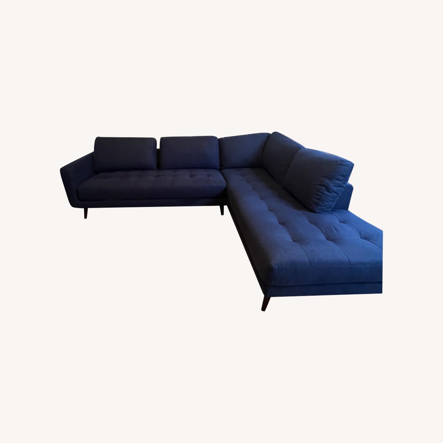 Living Spaces Sectional - image-0