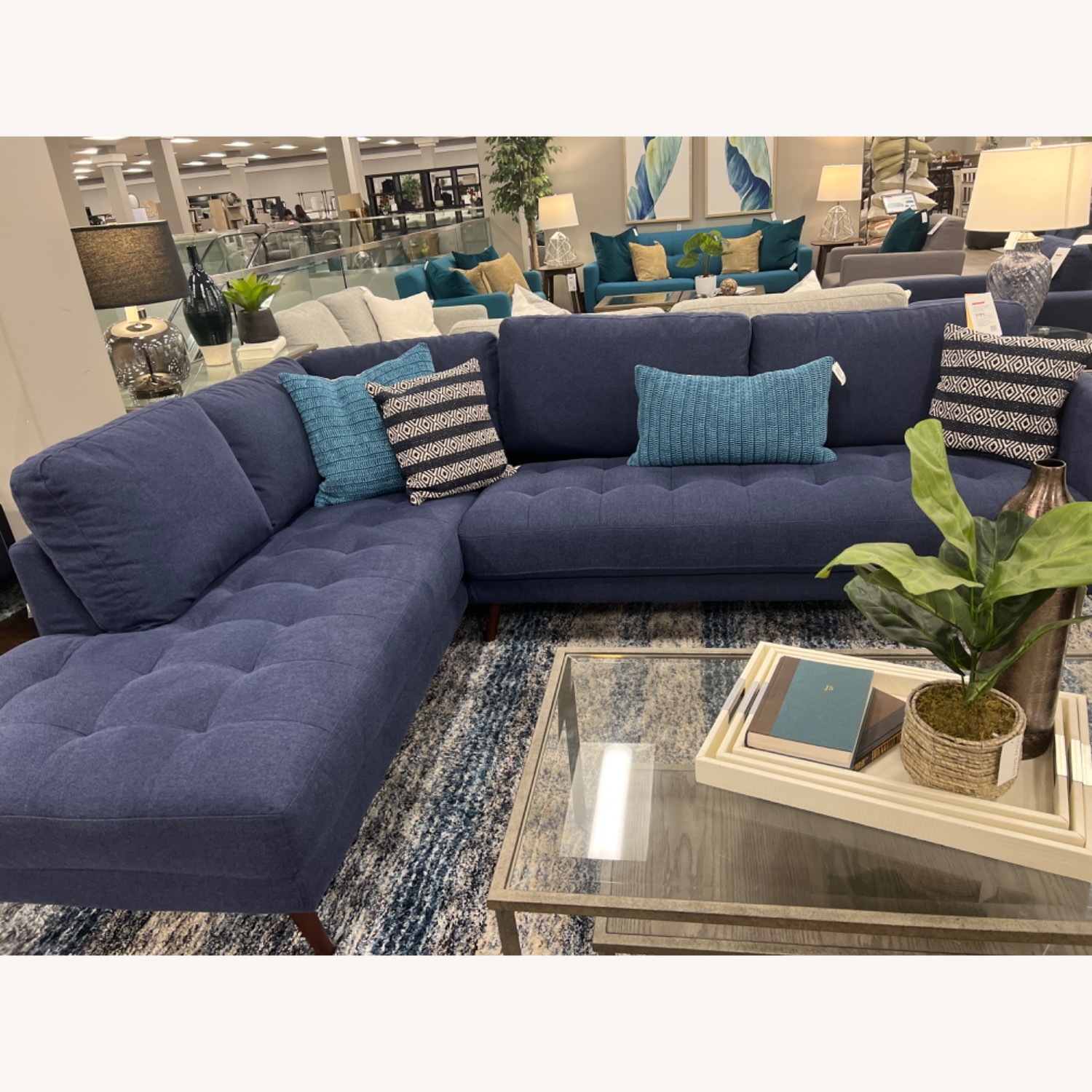 Living Spaces Sectional - image-3