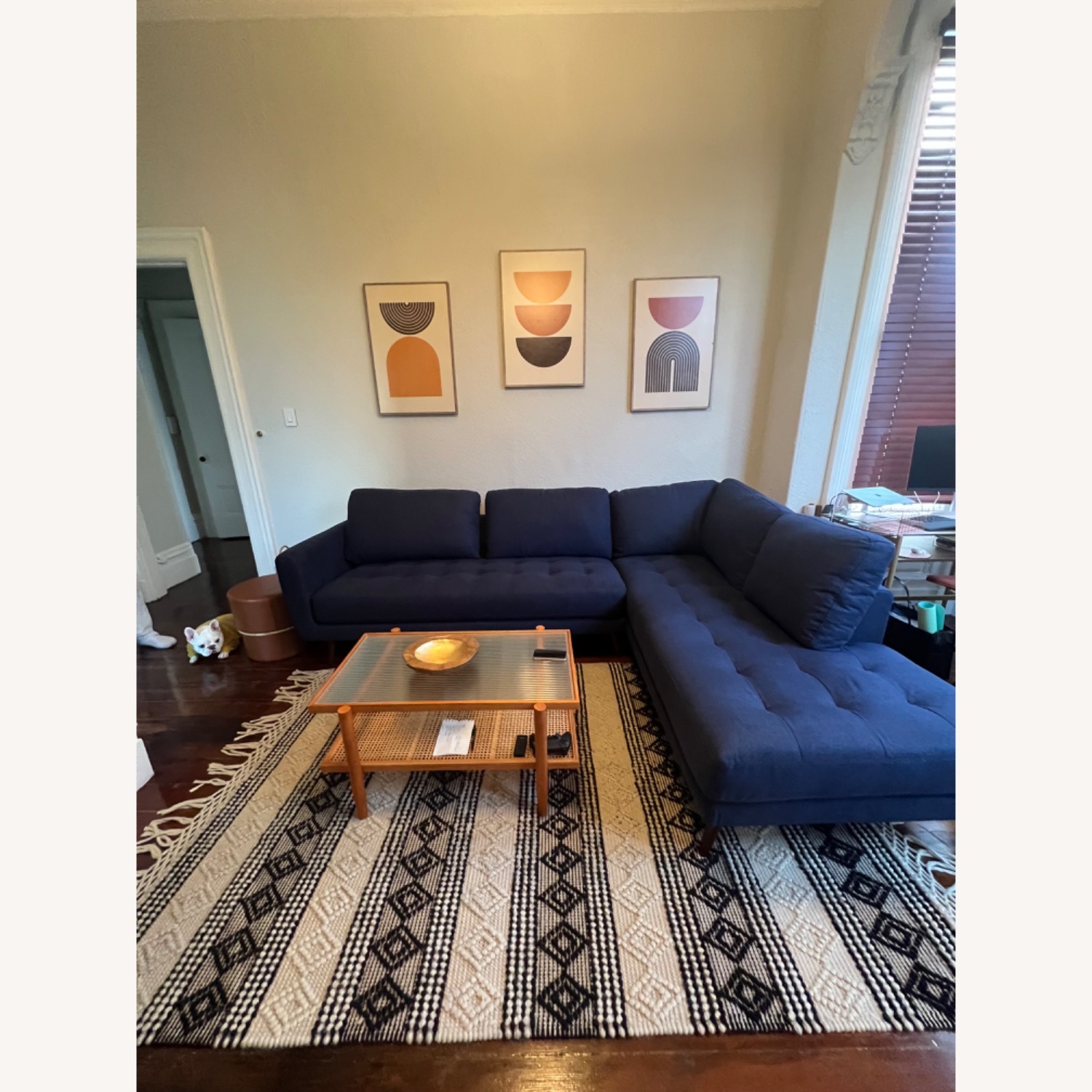 Living Spaces Sectional - image-1